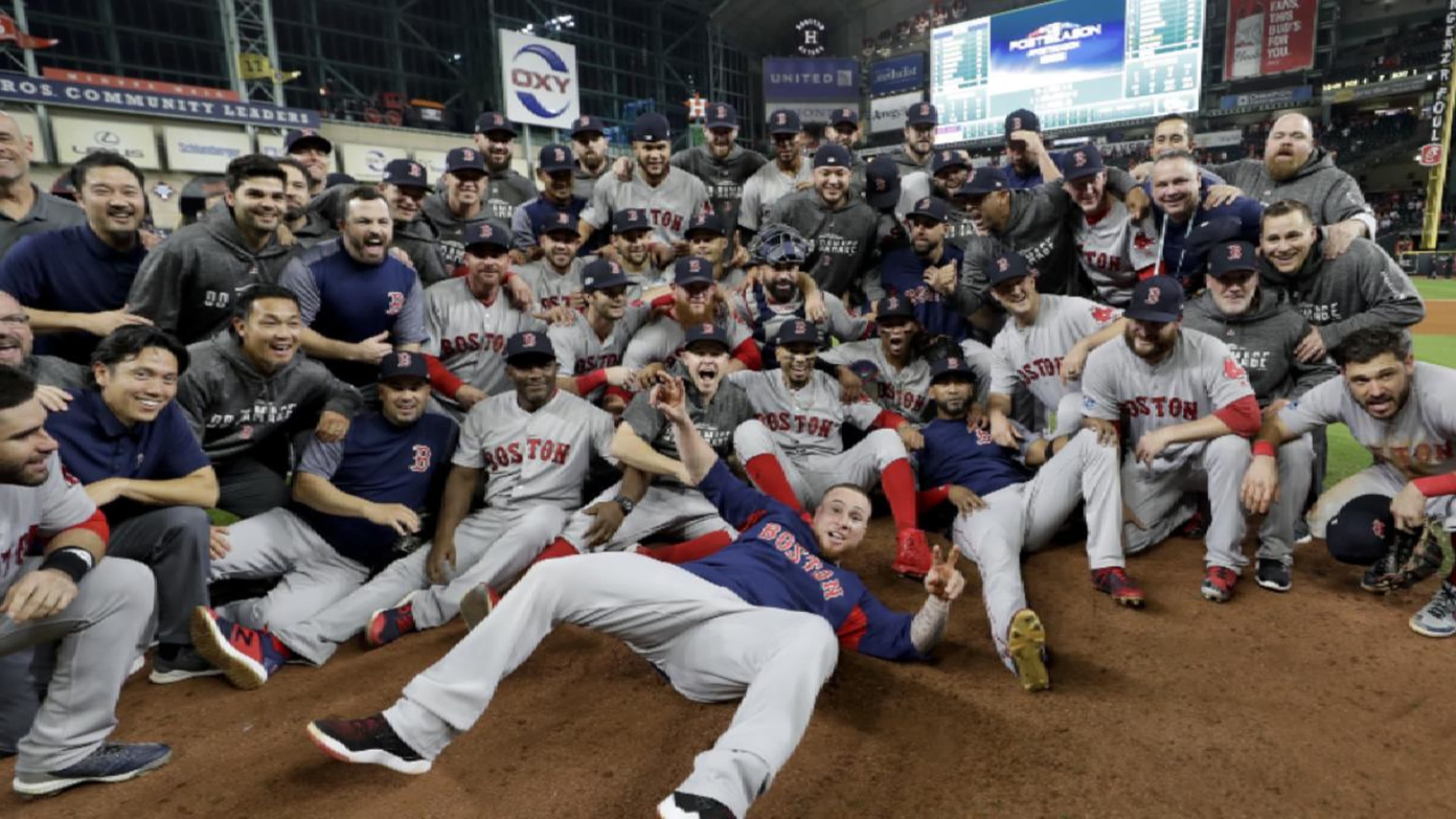 Jackie Bradley Jr. Boston Red Sox 2018 MLB World Series Champions