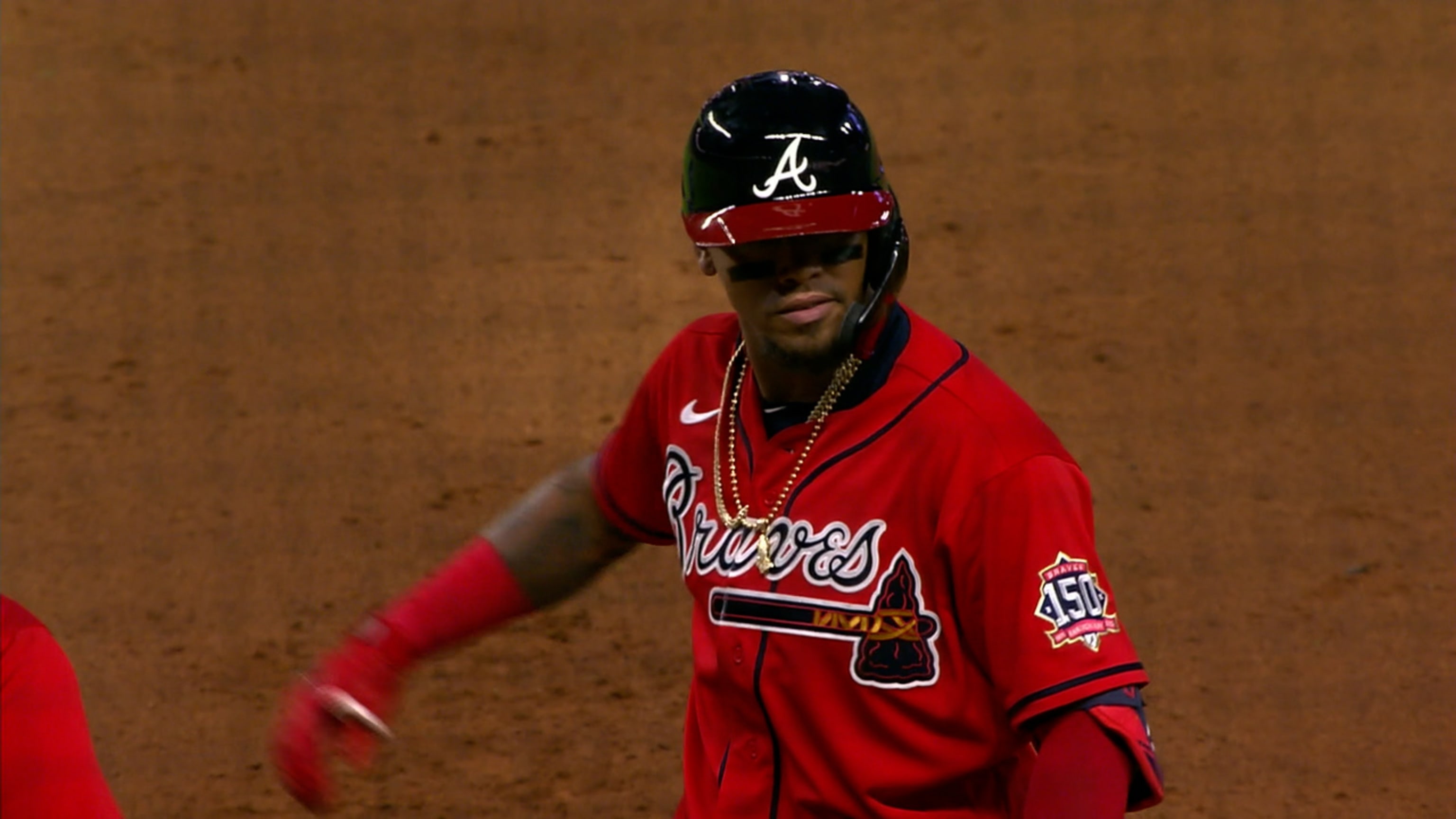 braves red jersey acuna