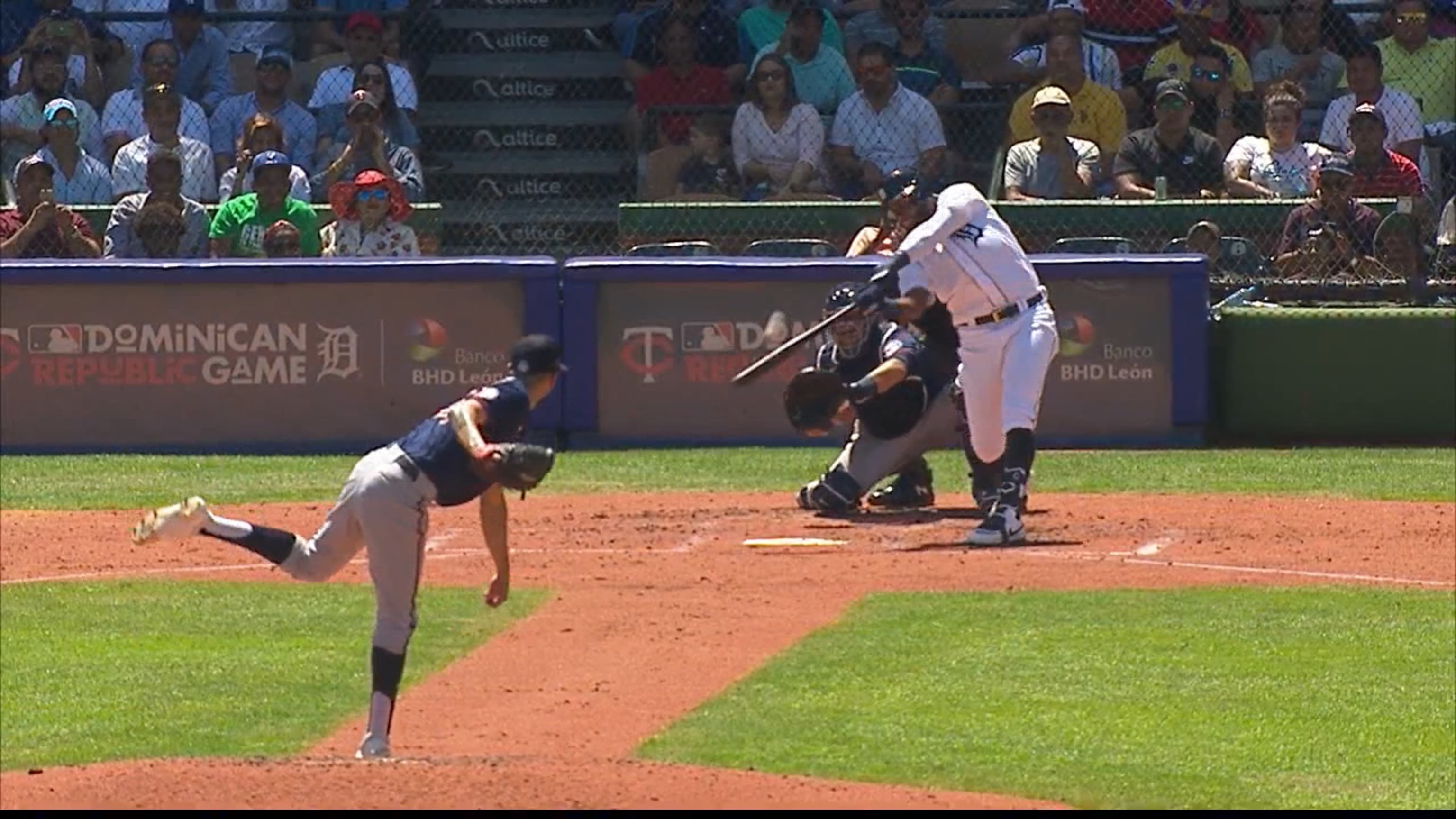 Twins Tigers Dominican Republic Game