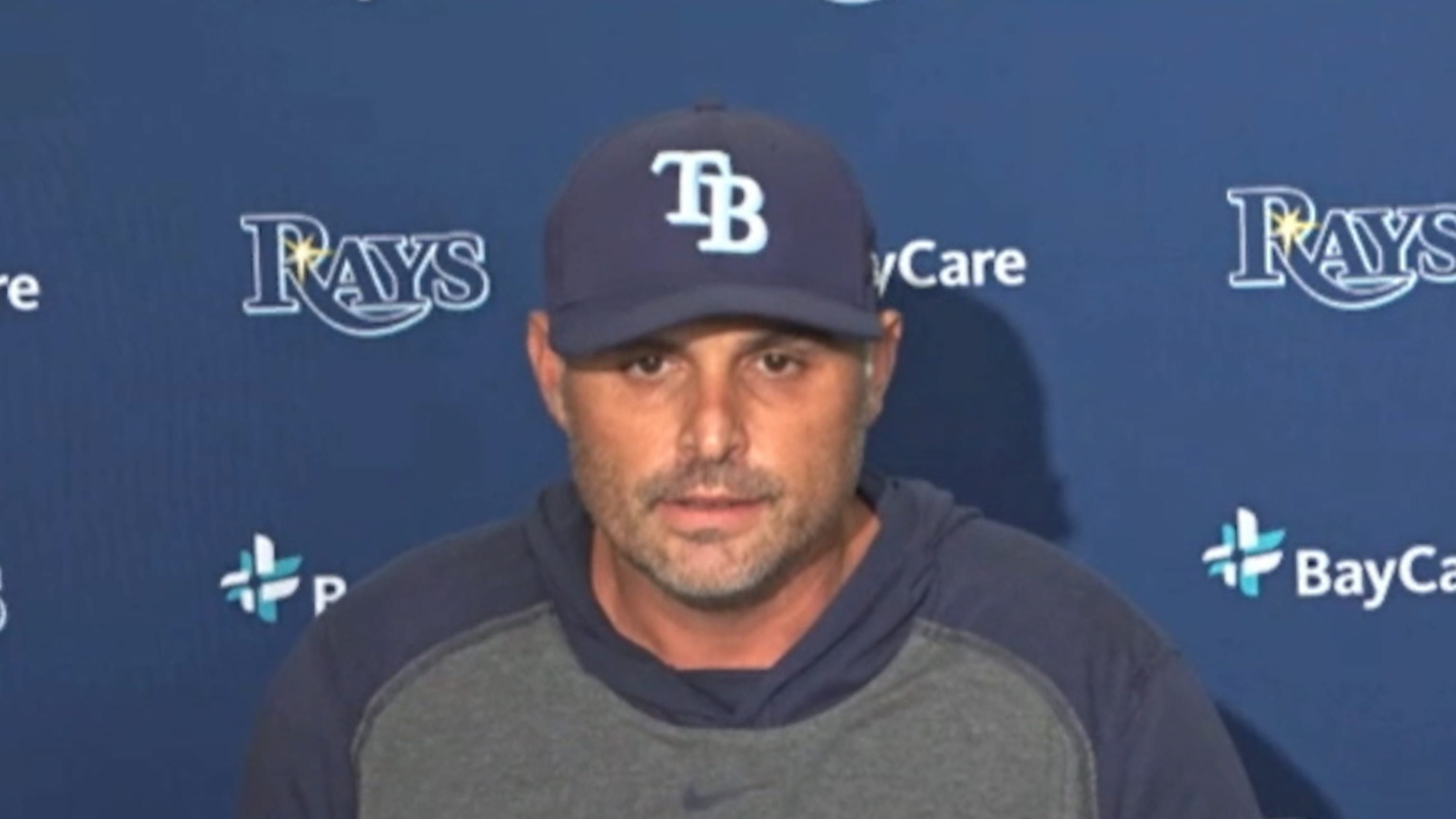 Rays manager Kevin Cash makes threat after Aroldis Chapman's 101