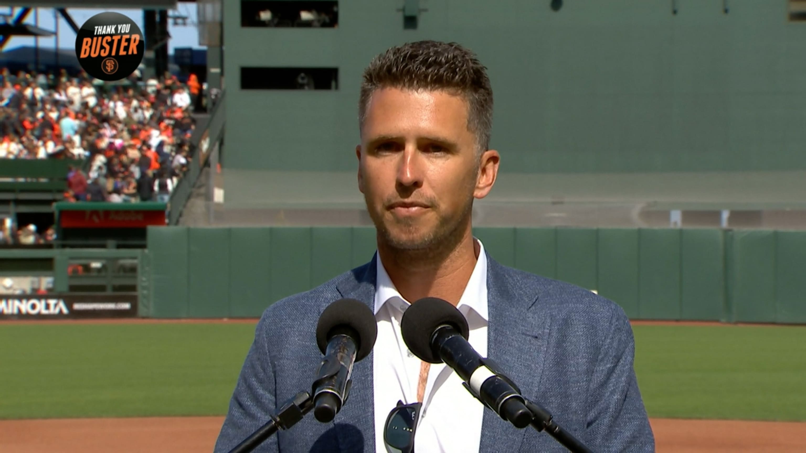 Giants' Buster Posey wins Lou Gehrig Memorial Award for his 'giving  character