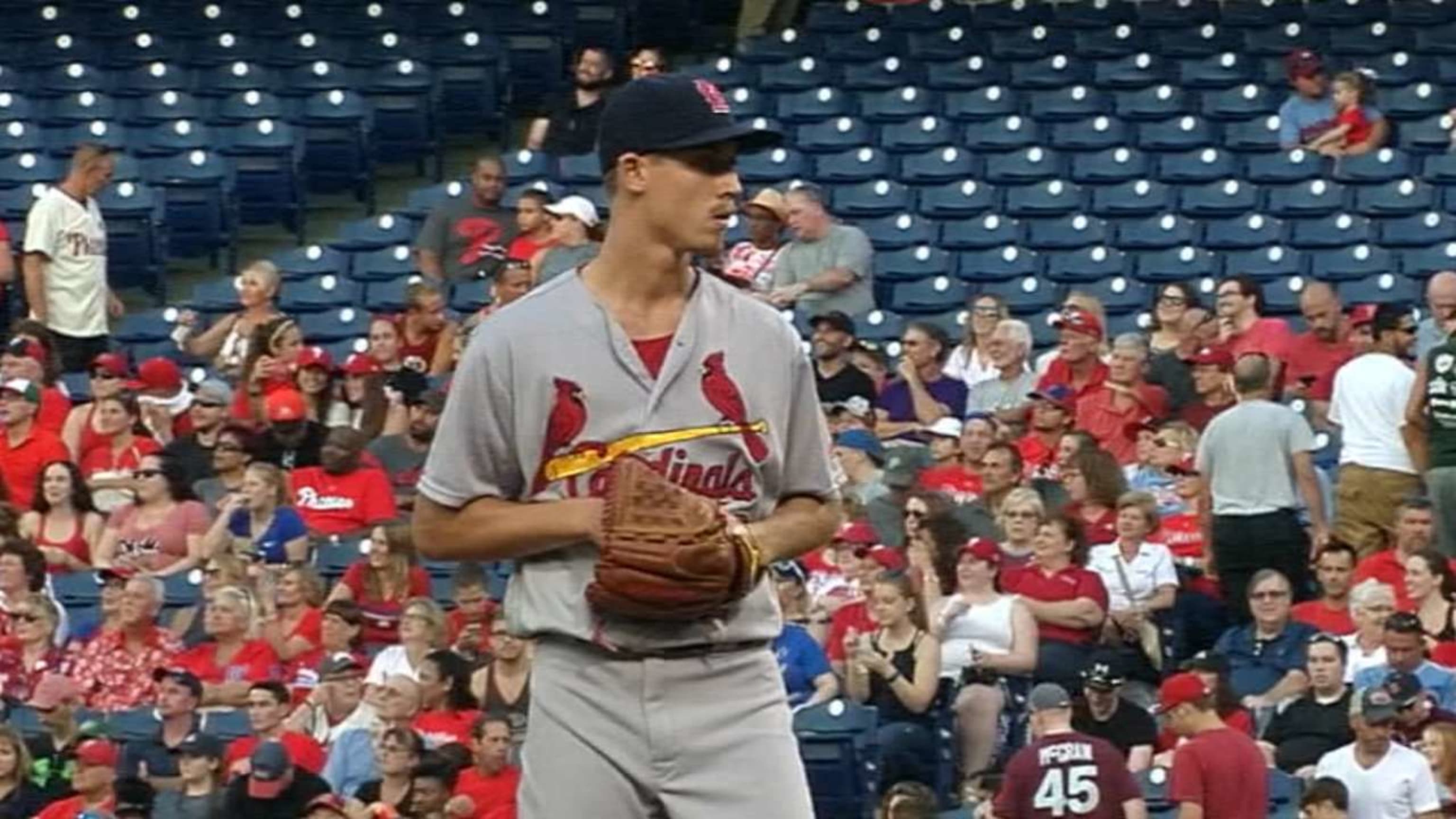 St. Louis Cardinals first baseman Matt Carpenter waits for the