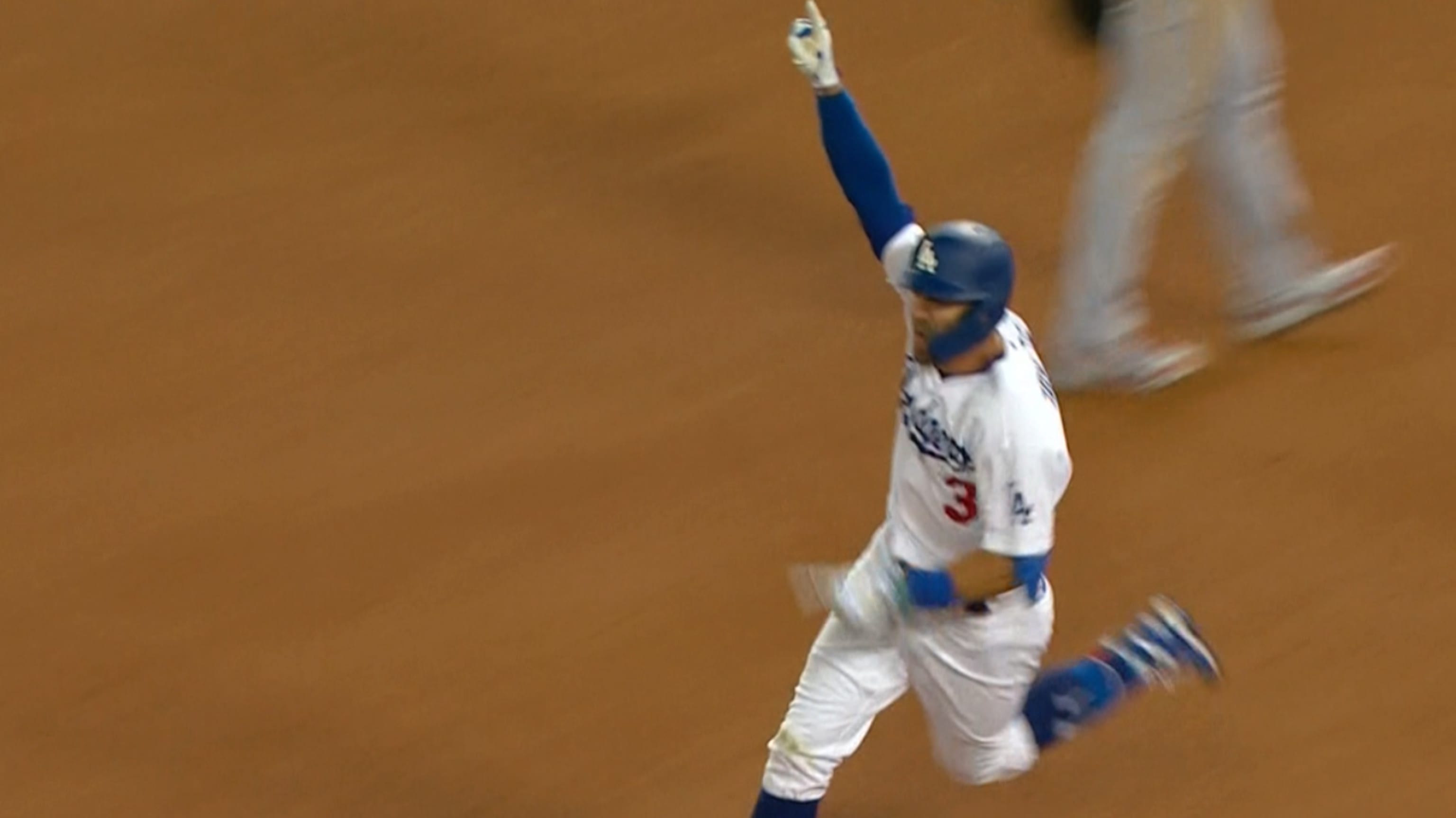 Walk-off home runs to clinch a postseason series