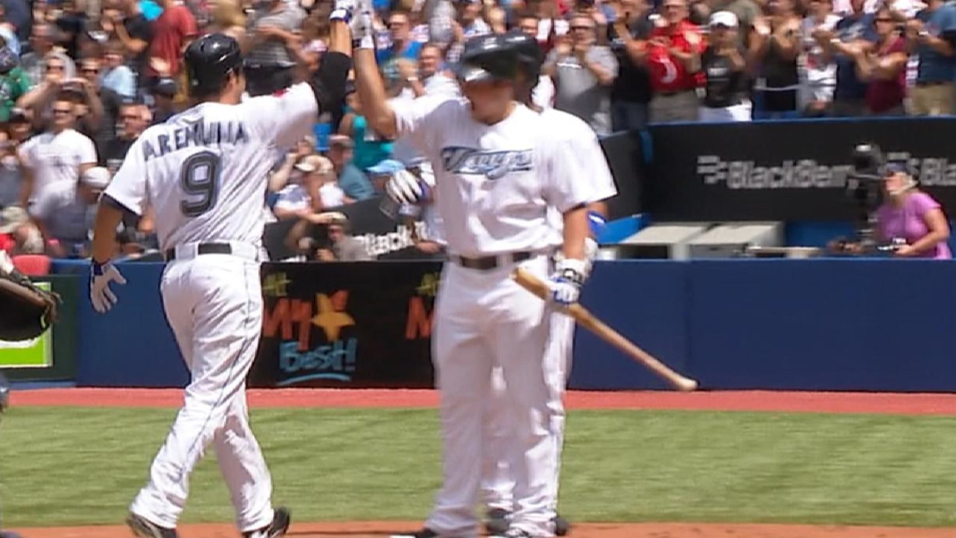 first home run in mlb history