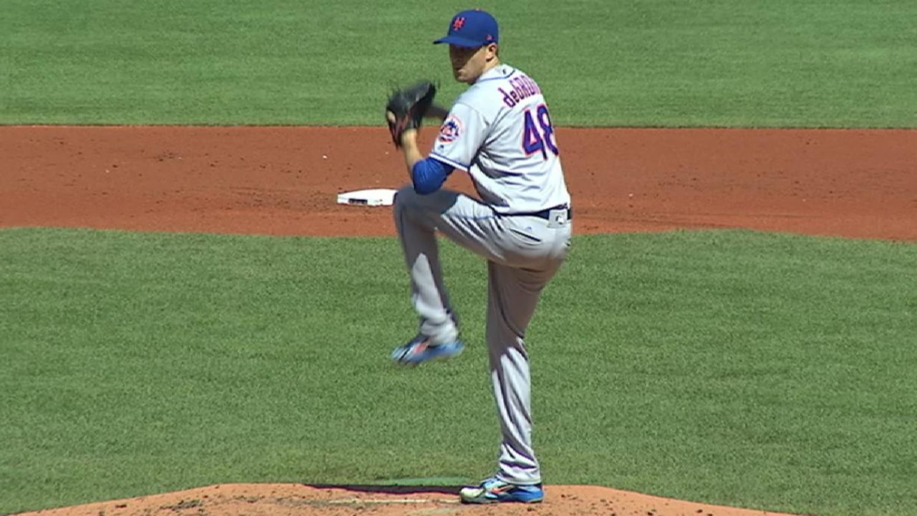 deGrom K's 12 over 7 innings