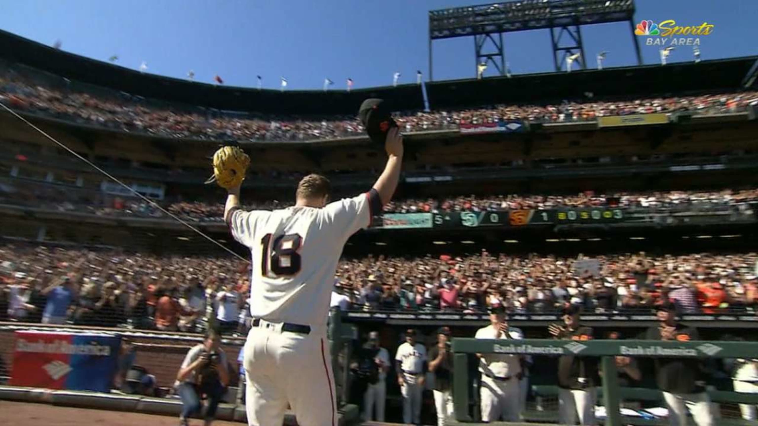 Cain's final Major League out