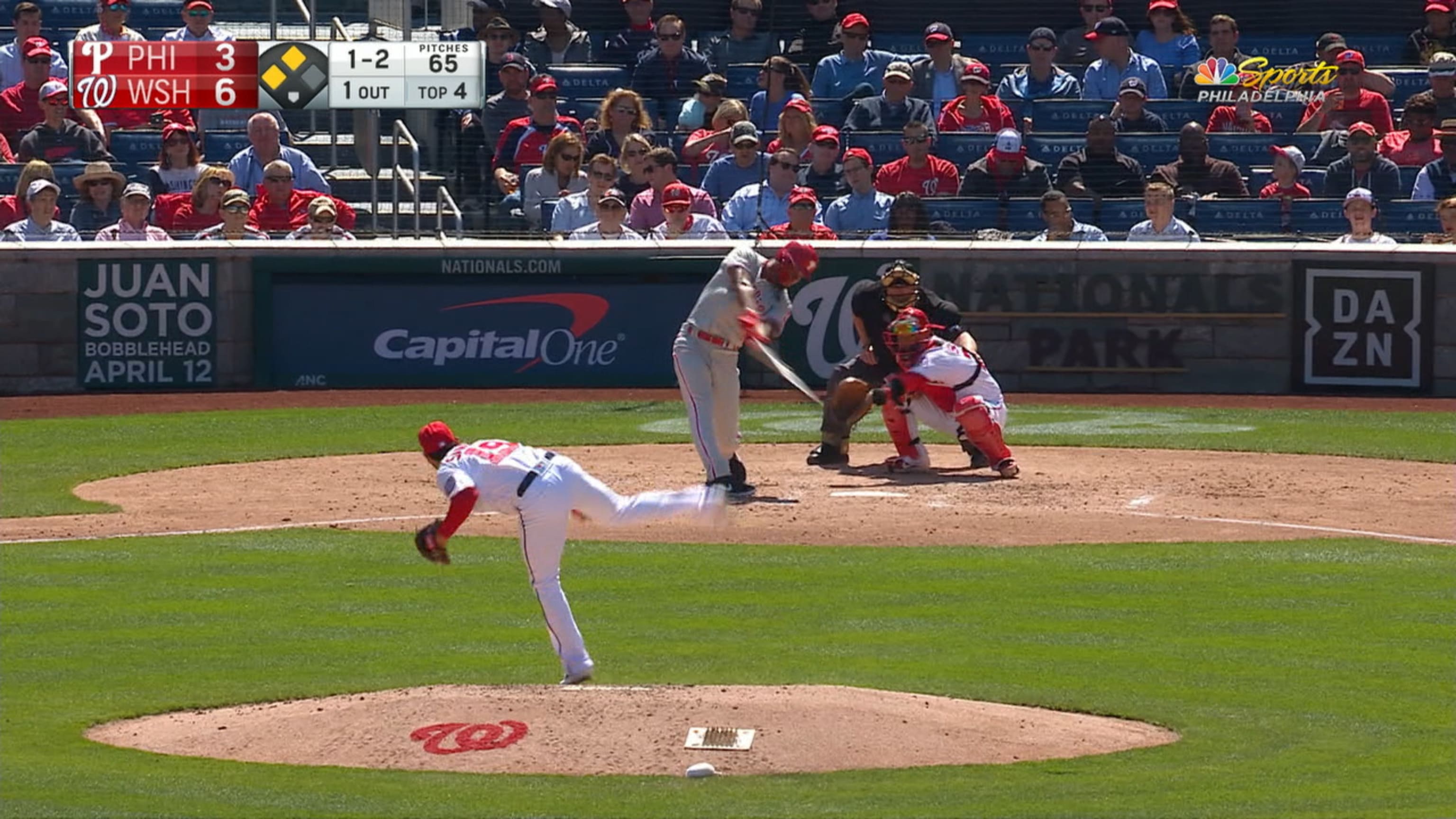 Williams' RBI single