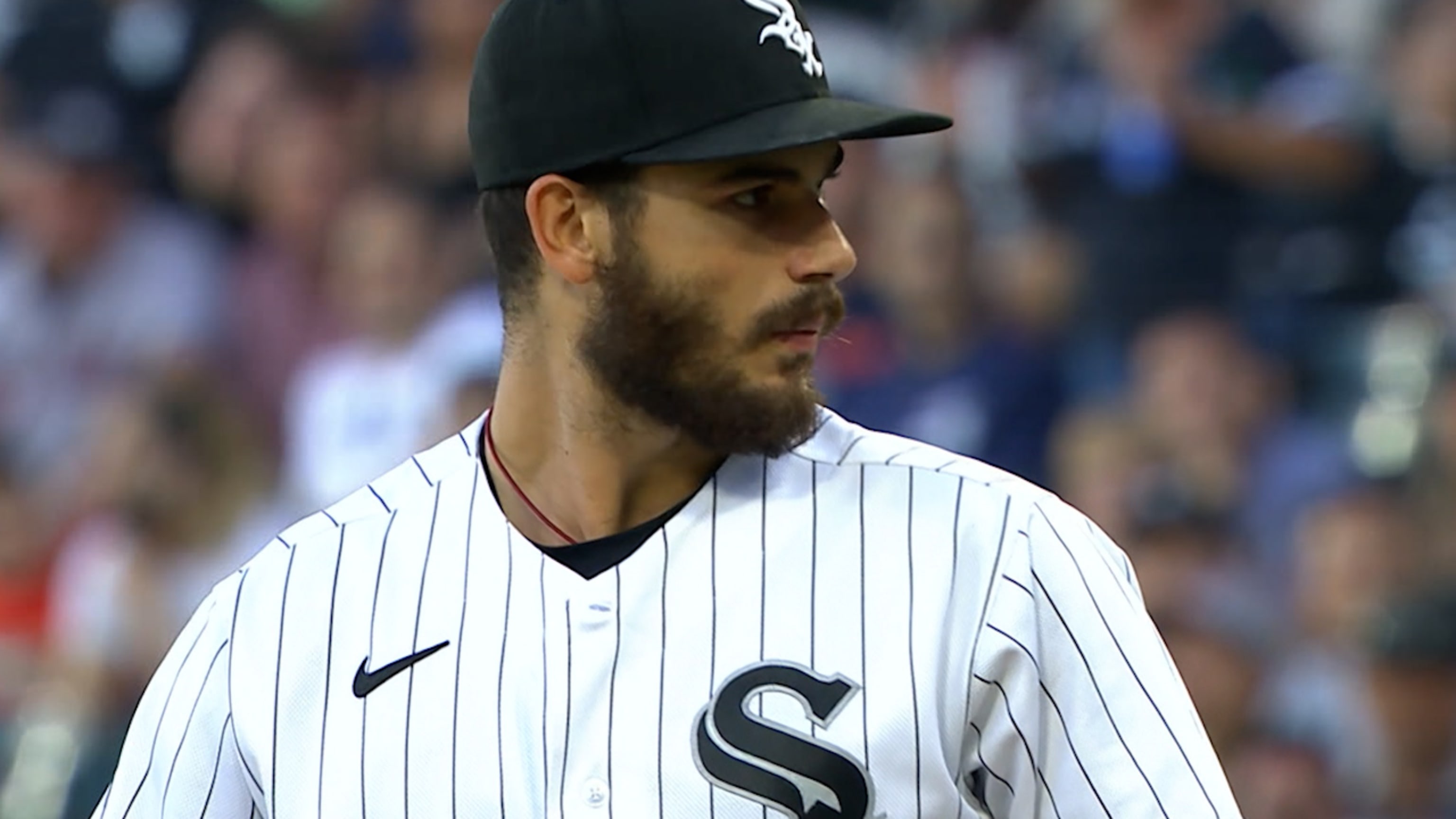 Dylan Cease poncha a Joey Gallo