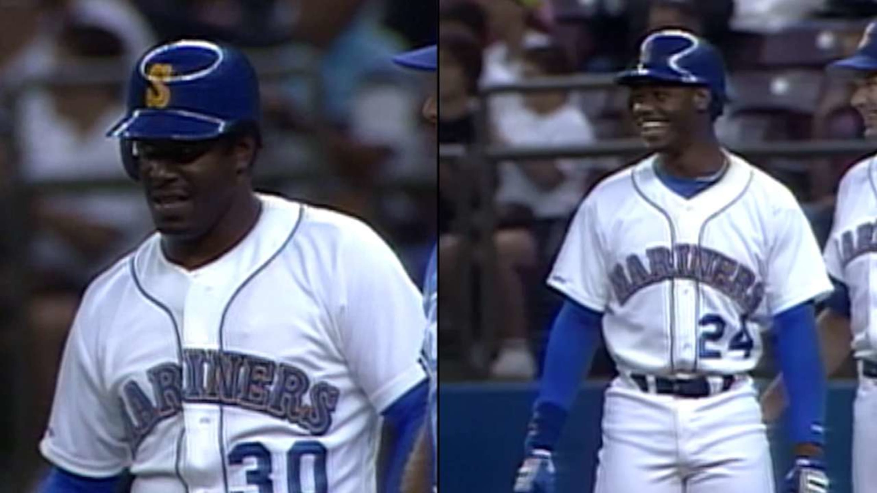 Ken Griffey Jr. and Sr. hit back-to-back home runs