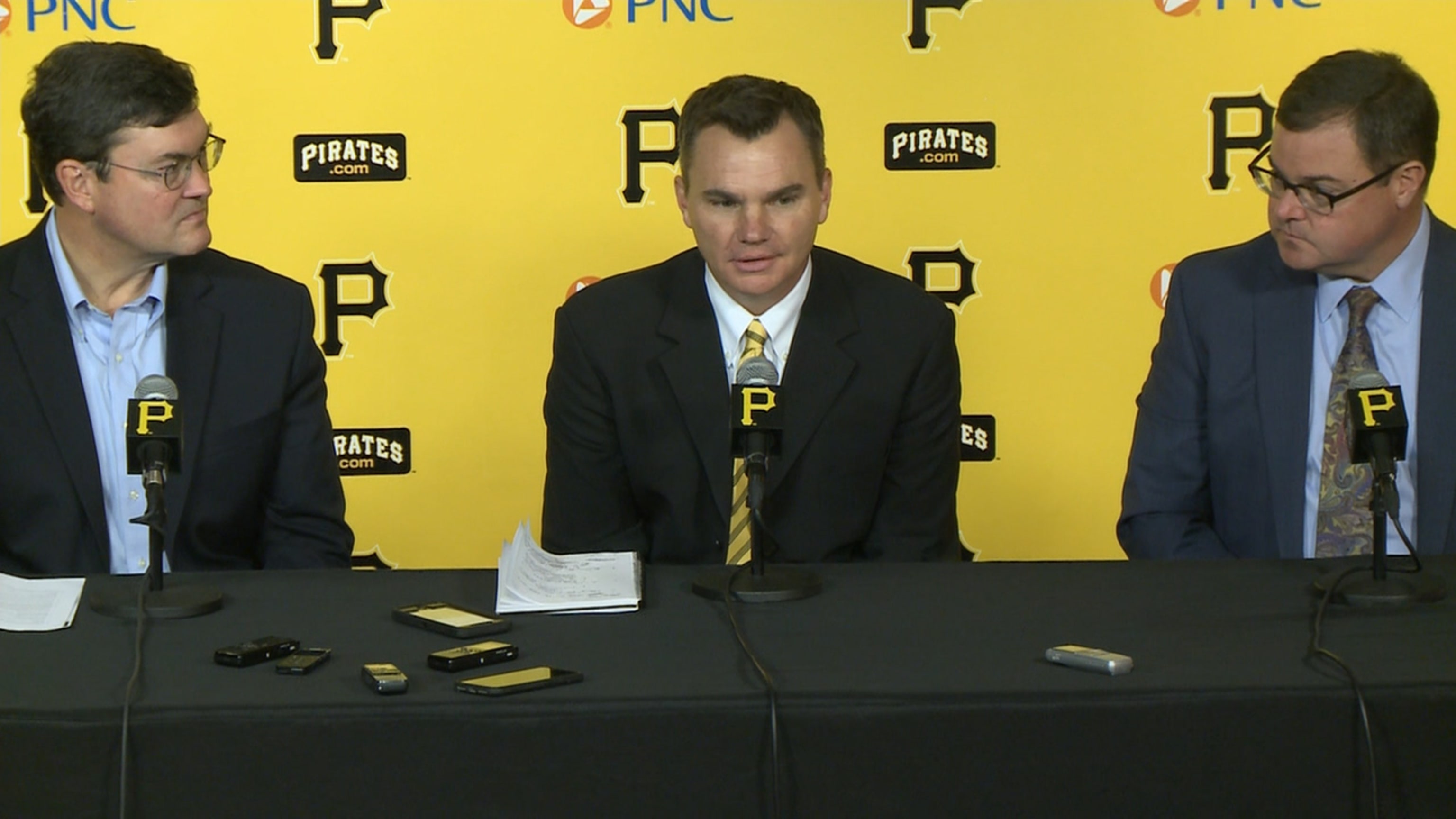 Pirates New President Travis Williams And Owner Bob Nutting