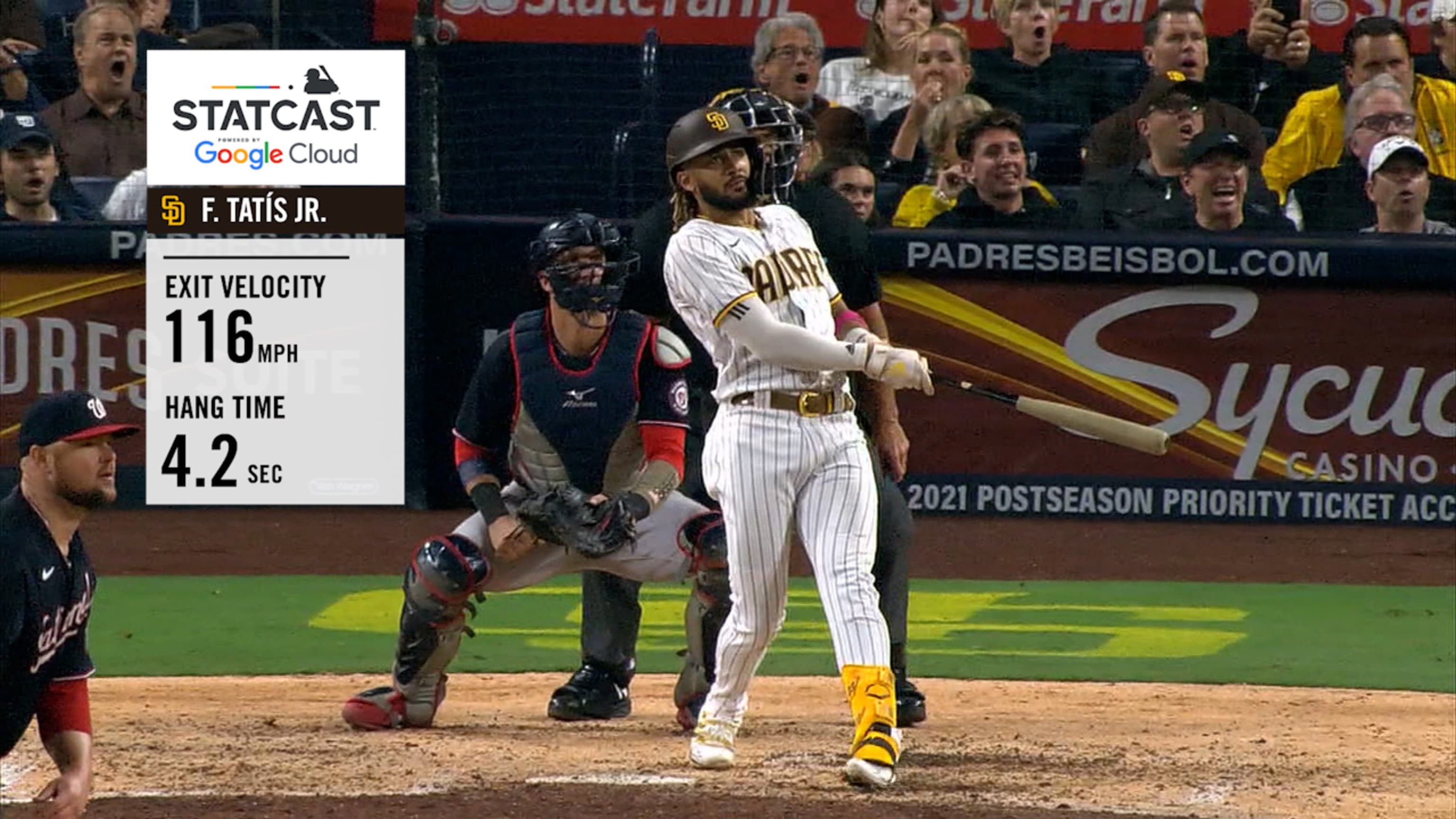 HR de 116-mph de Tatis Jr.