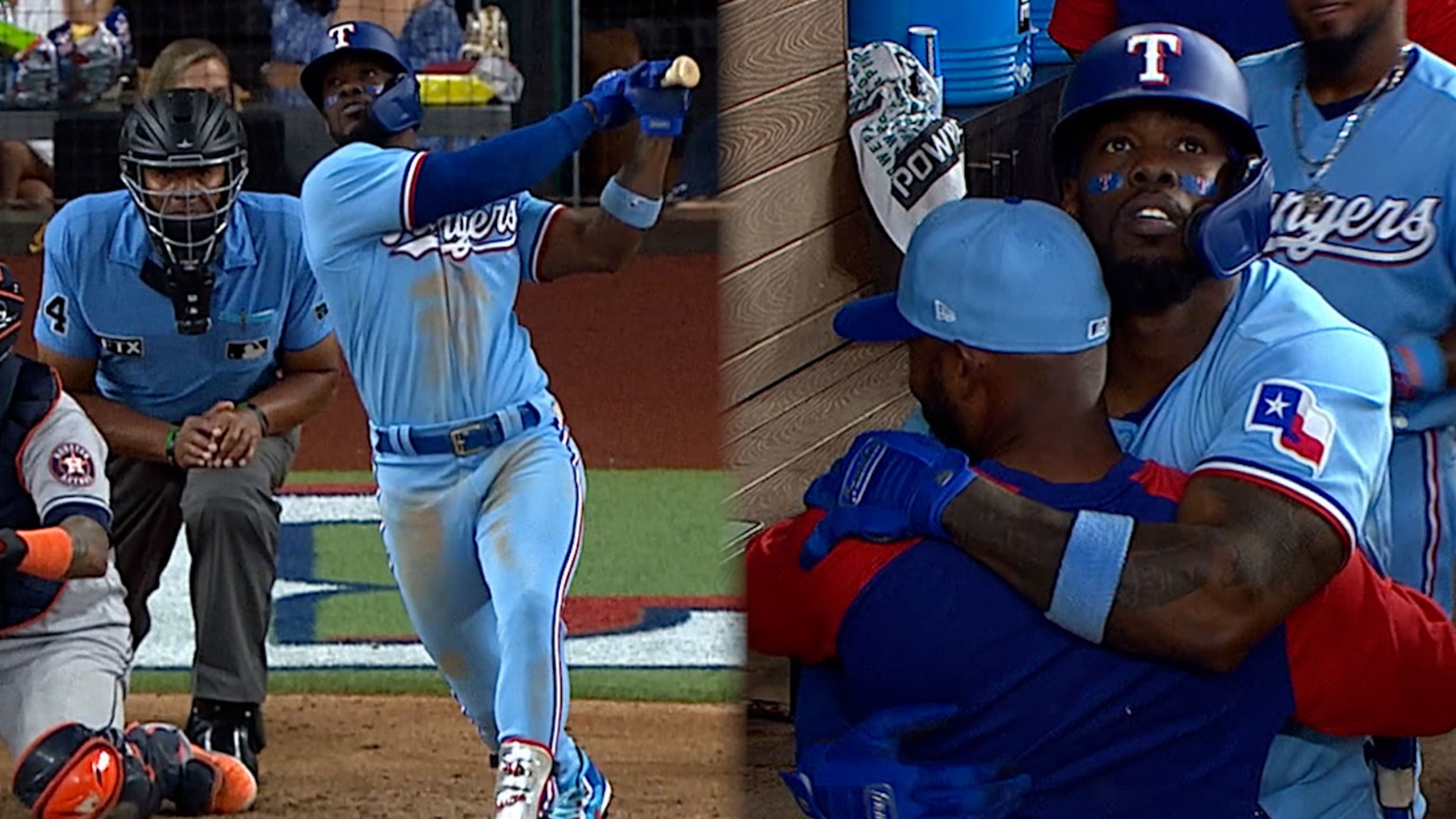 Rangers Score 13 Runs In Finale Win Over Astros