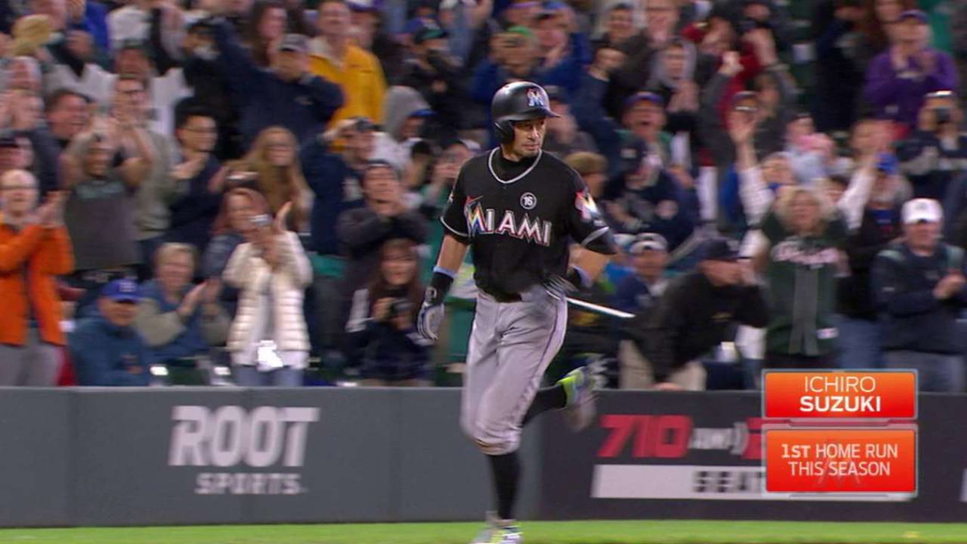 Marlins homer off opening at-bat in first game after José Fernández's death, Miami Marlins