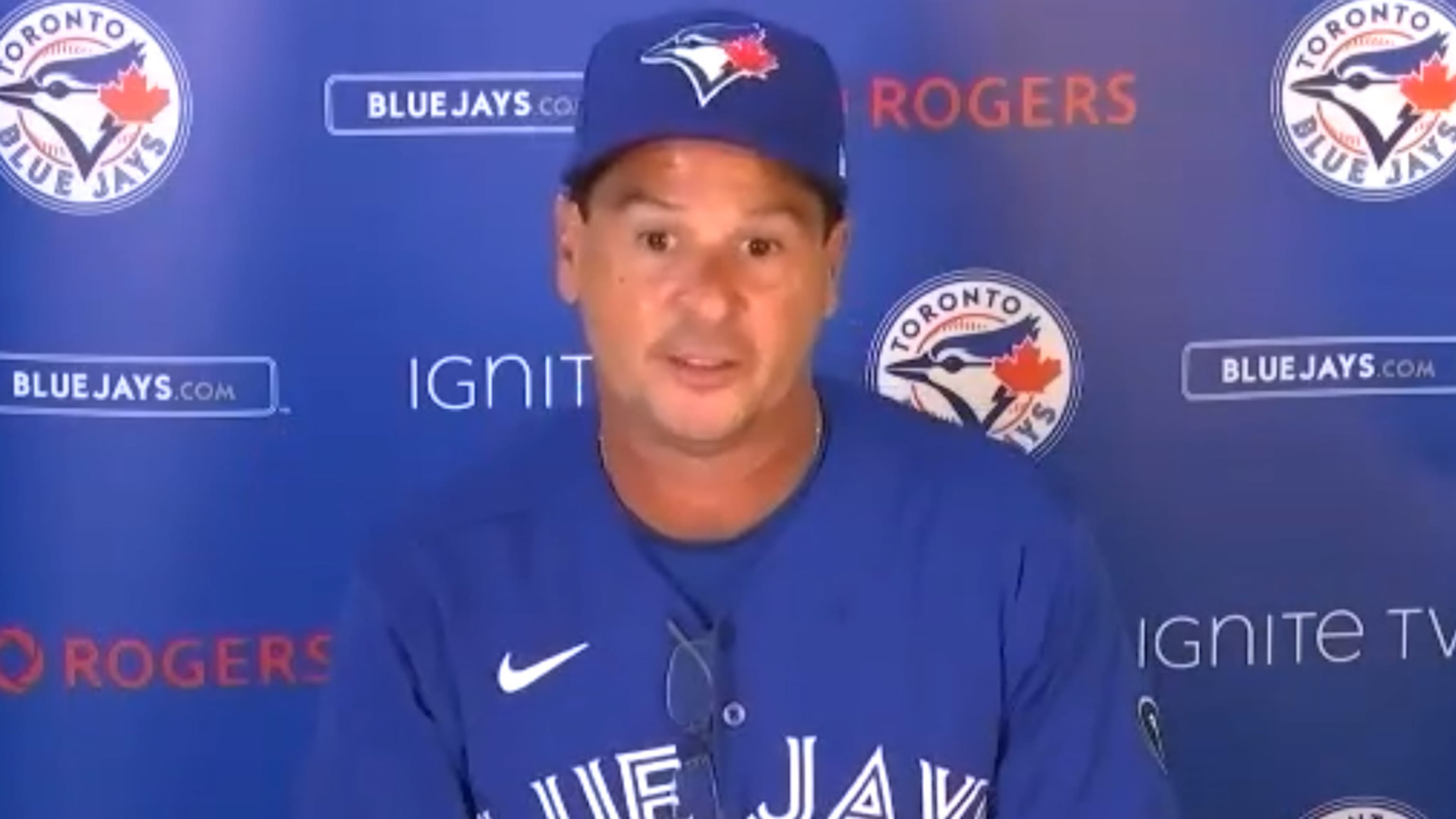 Montoyo talks pitching mishap