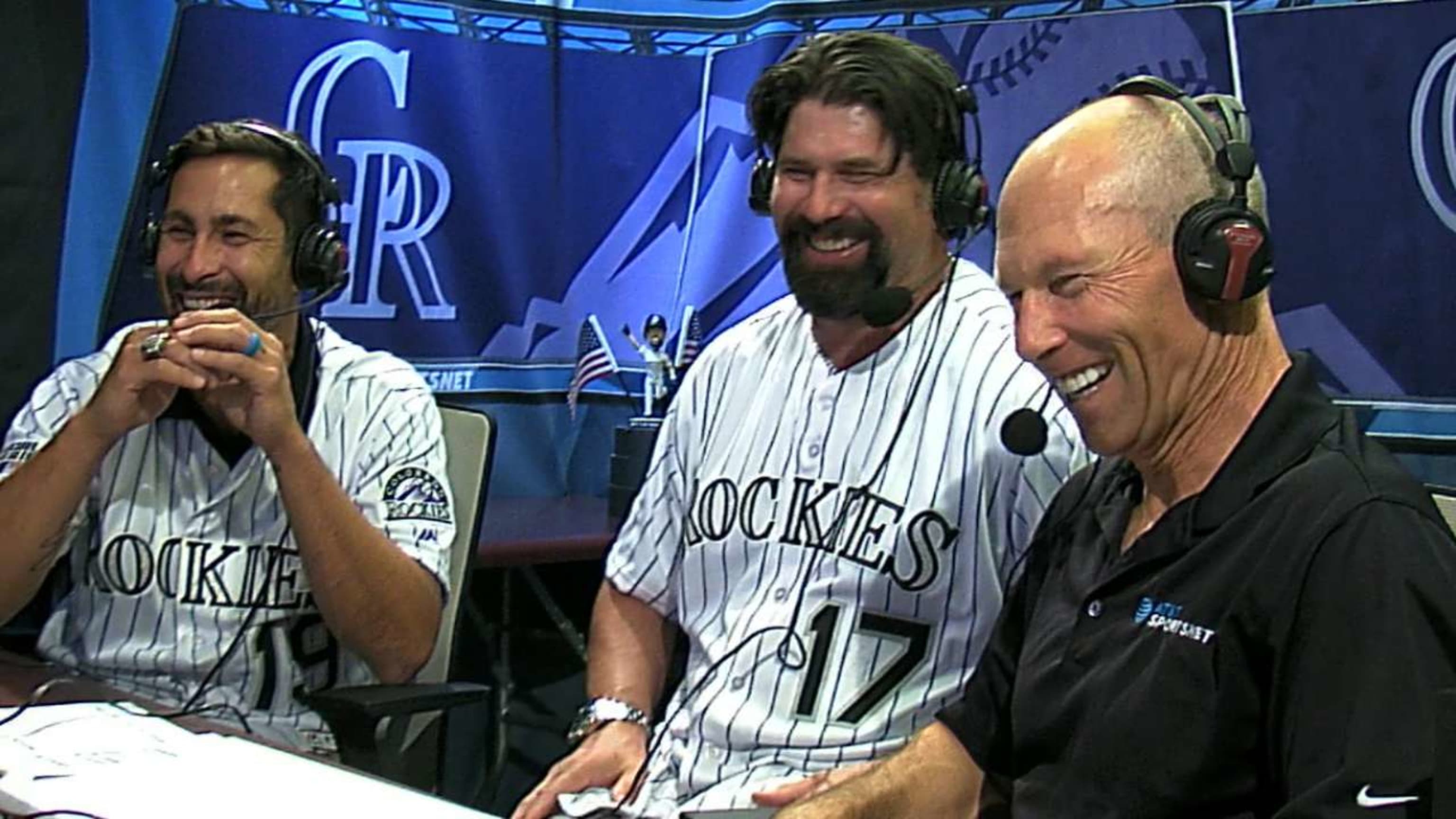 Todd Helton returned to Coors Field for the #RocktoberReunion and