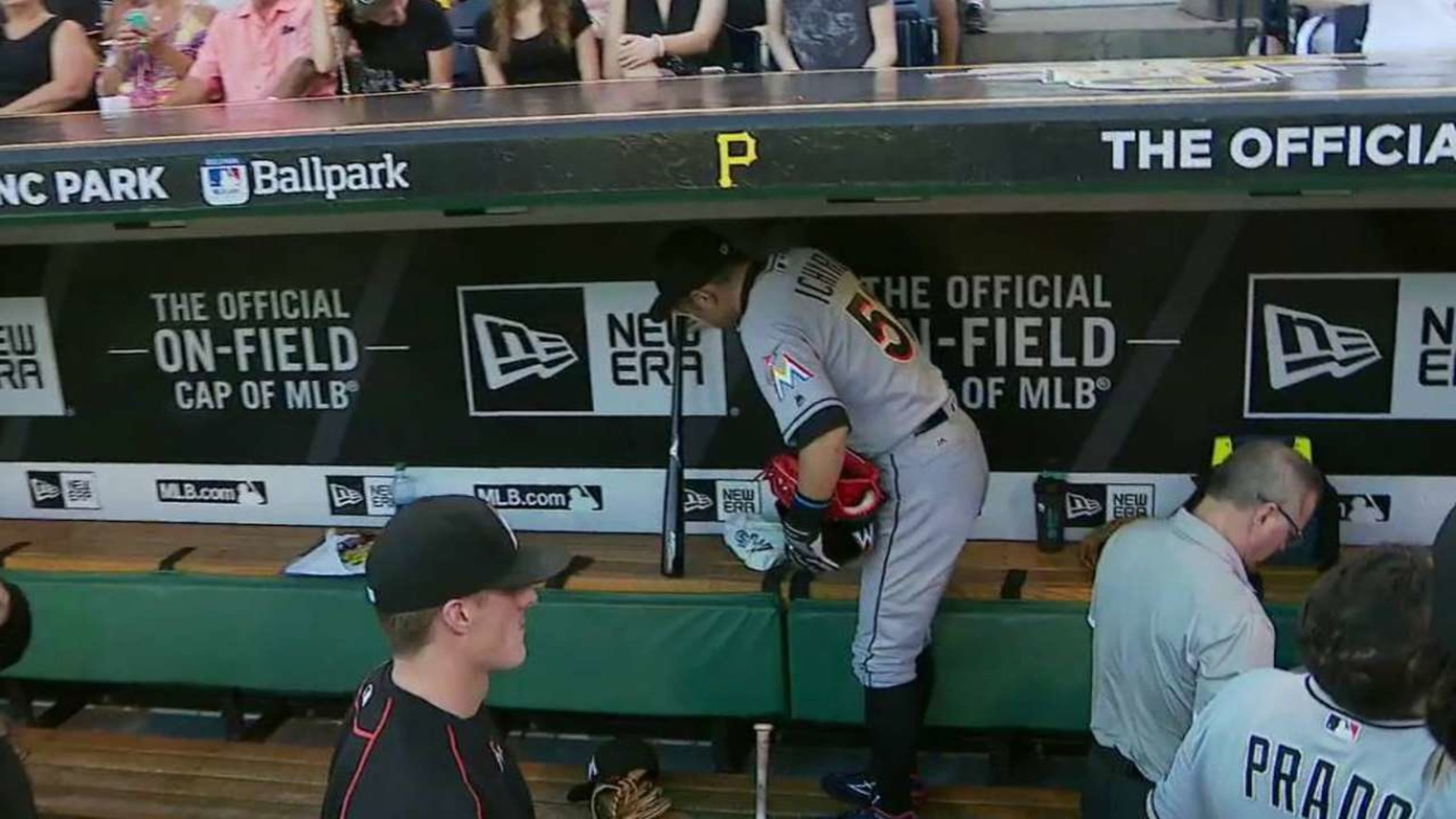 Watch Ichiro treat his baseball bat with as much care as most