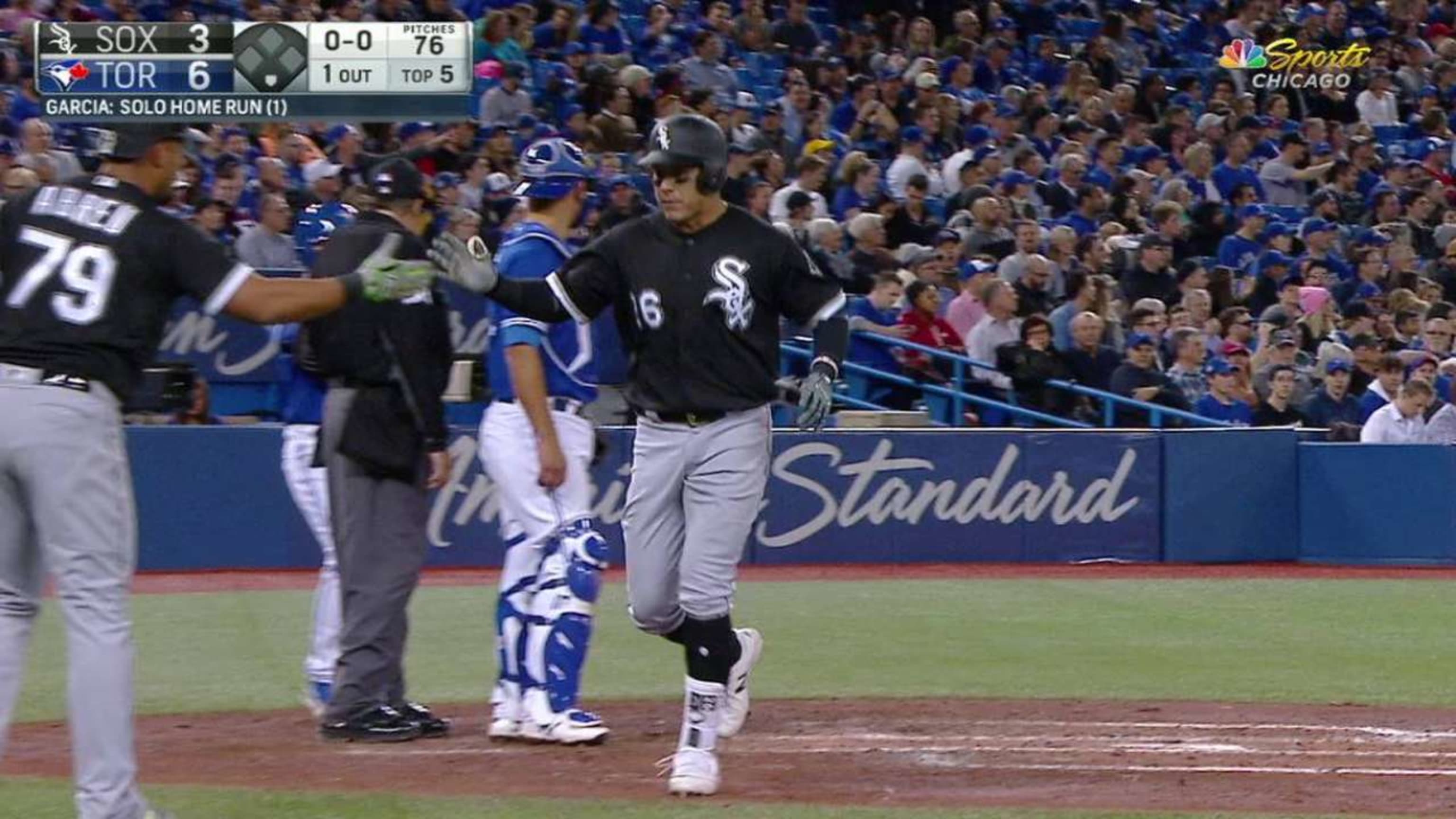 Avisail Garcia Crushed The Longest Home Run Of The Season And It Nearly Ended Up In A Hotel Room Mlb Com