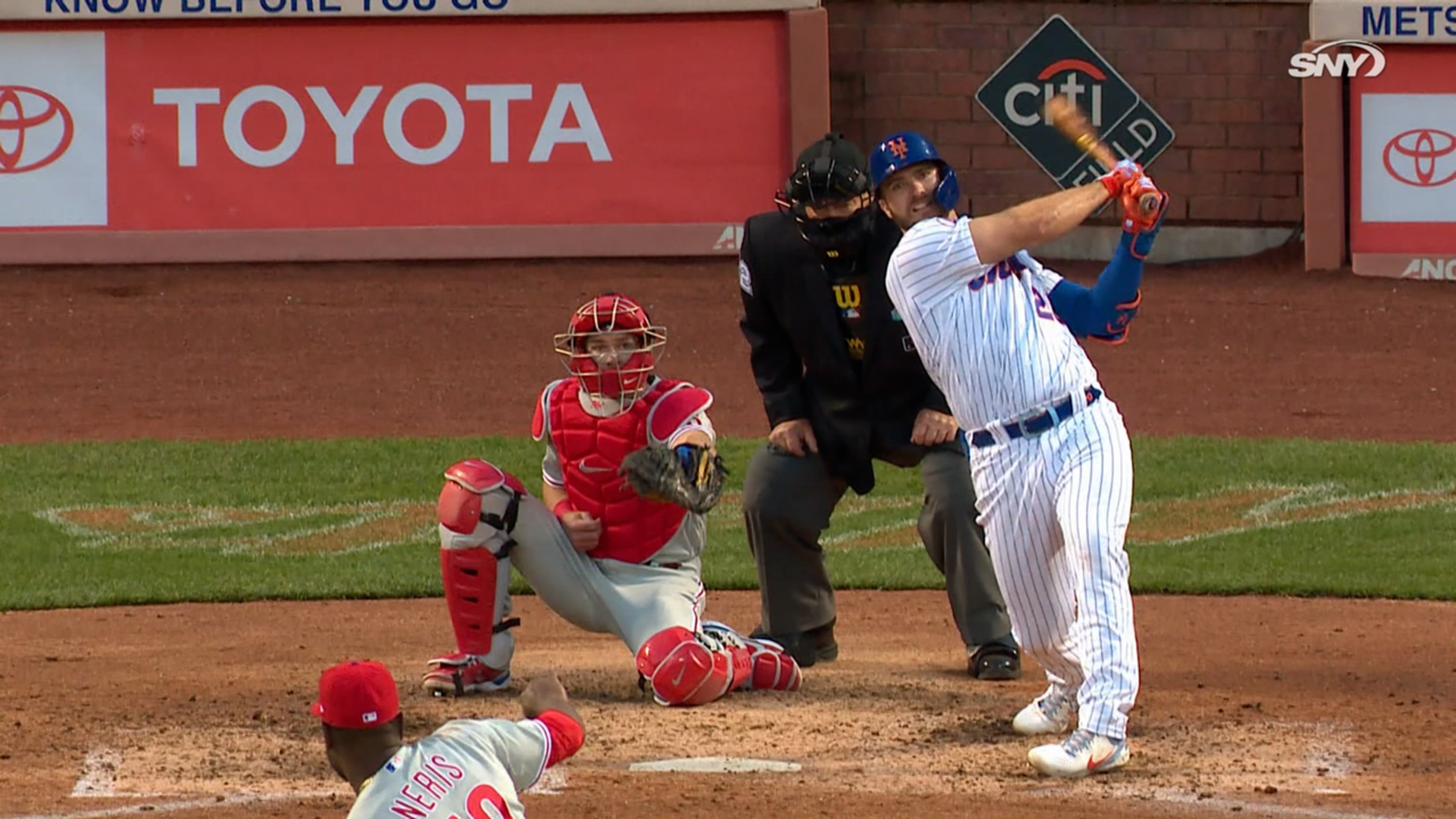 Pete Alonso, Mets win in extra innings after walk off against Rays