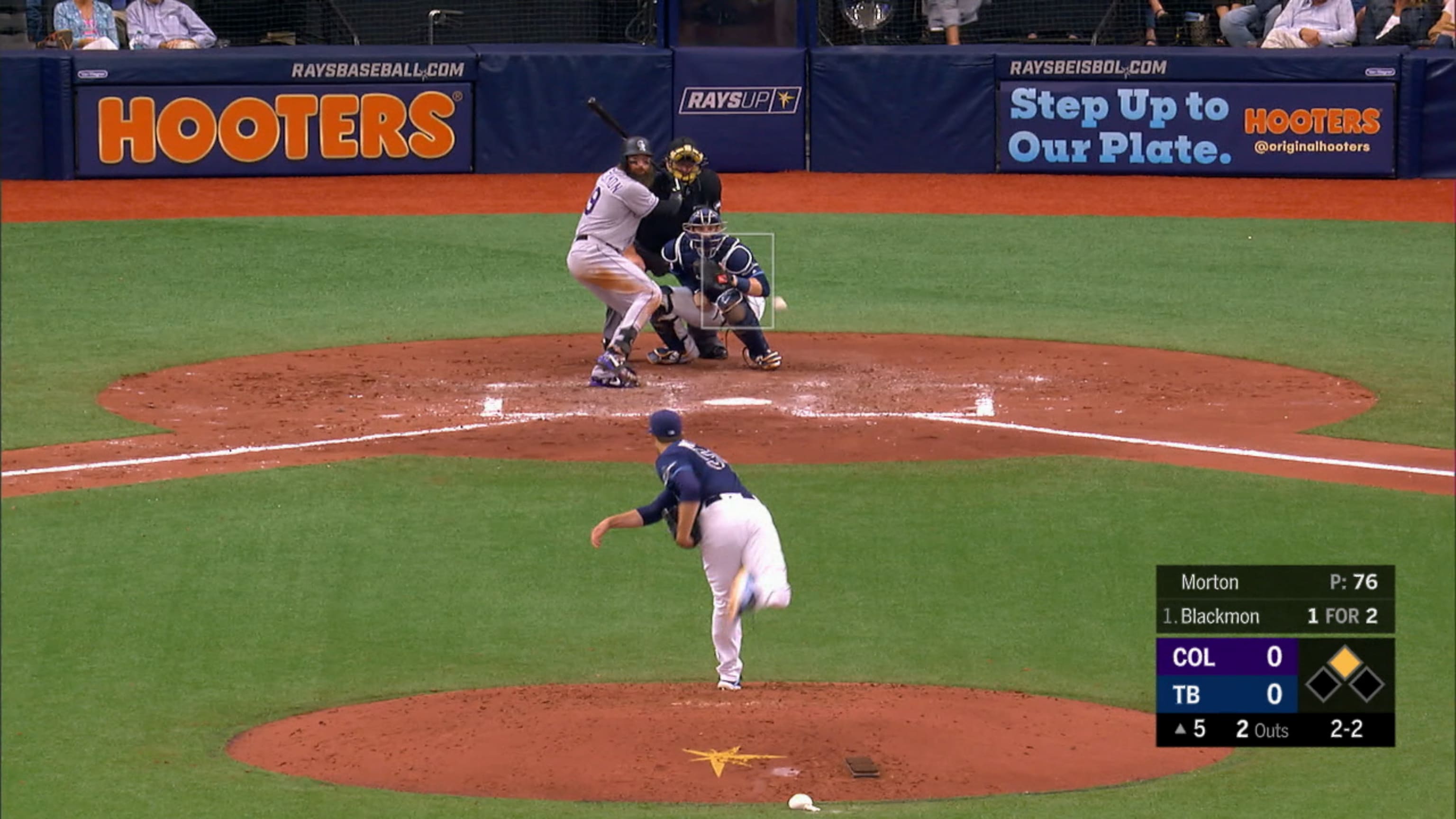 Morton lanza seis innings en blanco