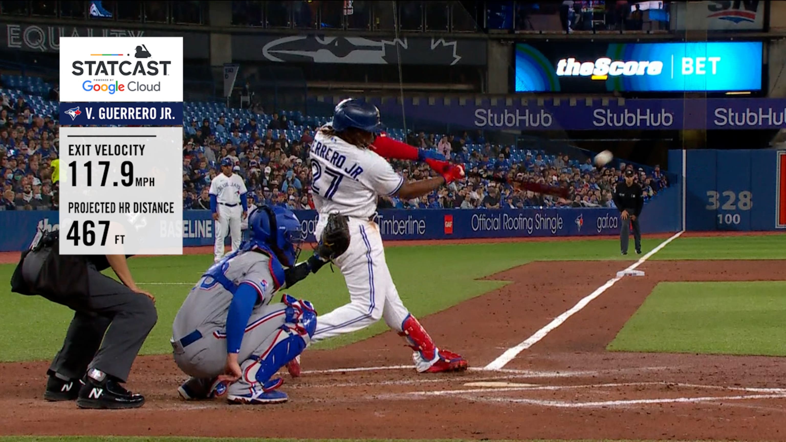 HR de 467 pies de Vlad Jr. 