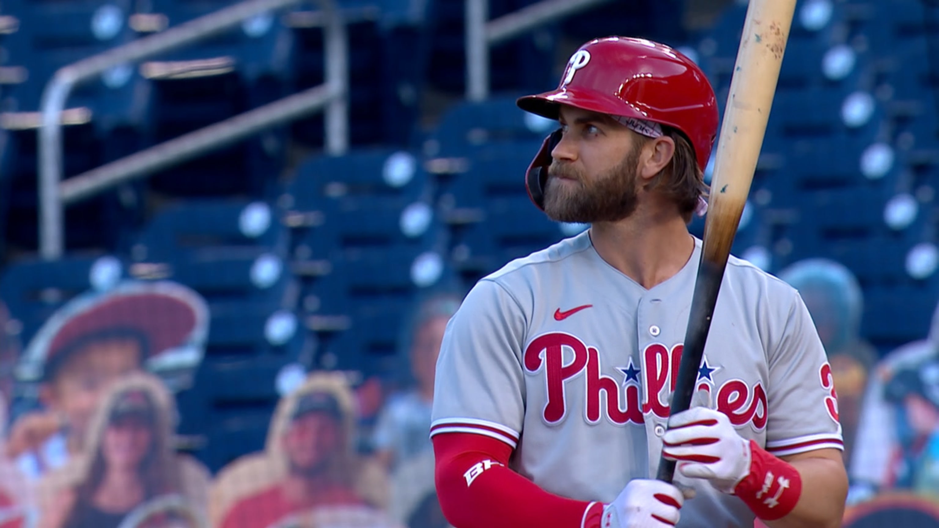 Bryce Harper challenges young players to help end the Phillies' playoff  drought