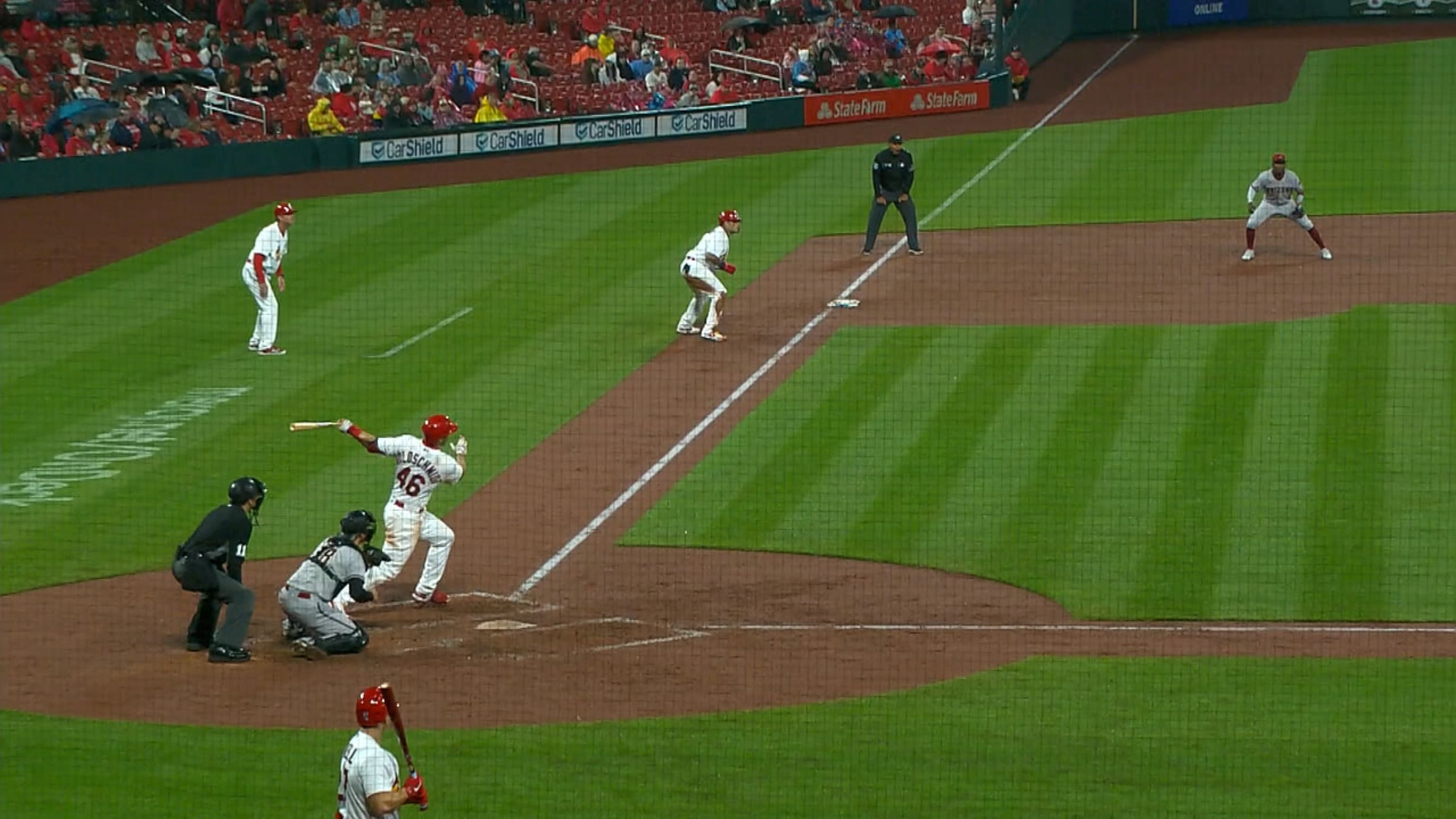 Bader believes this diving catch won him his Gold Glove