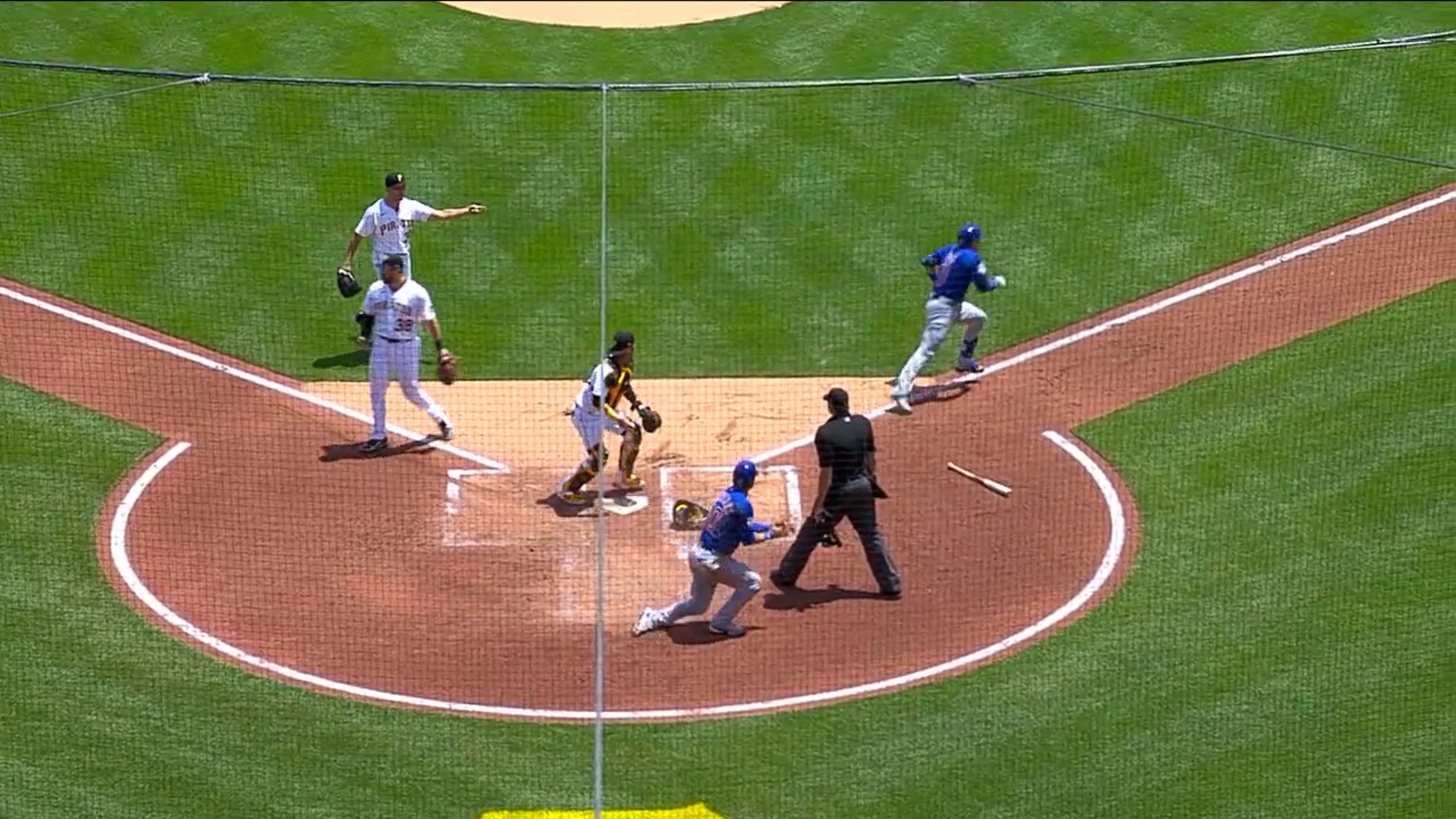 Javier Baez S Rundown Wins Play Of The Week