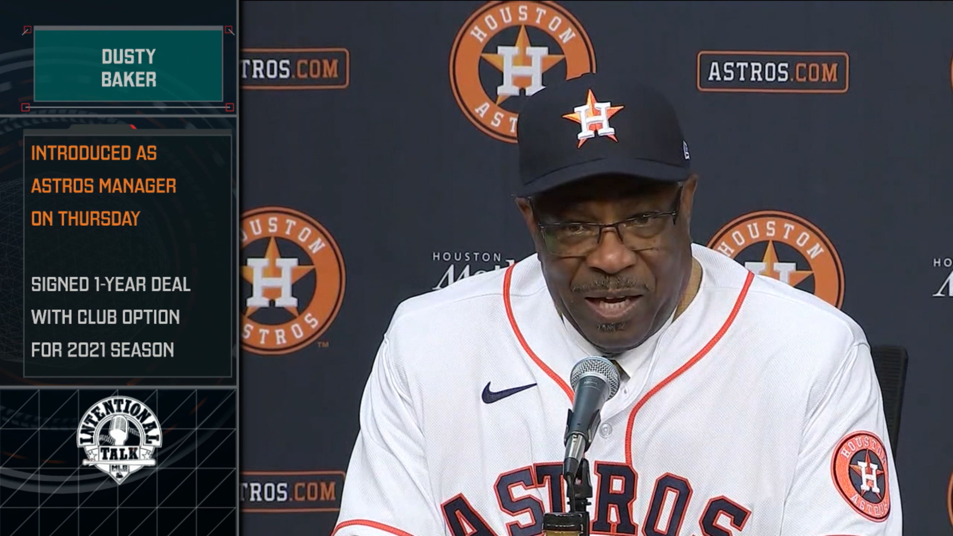 astros manager dusty