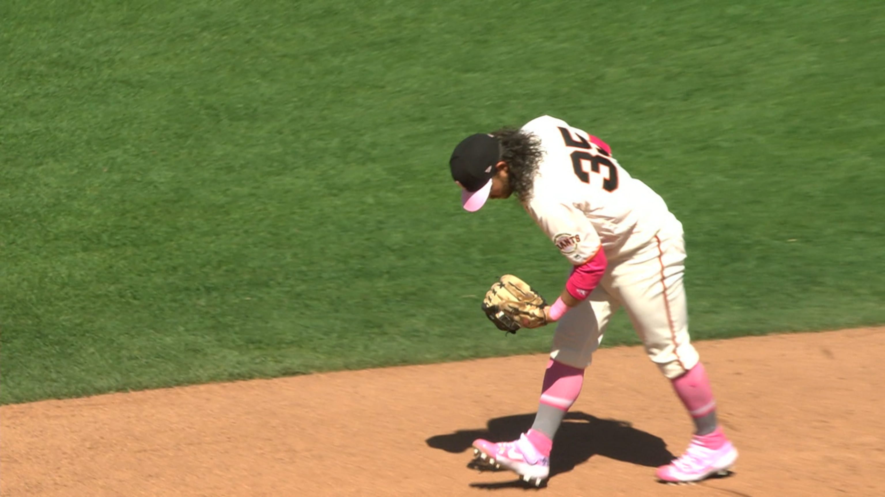 Crawford wears stick figure Mother's Day cleats