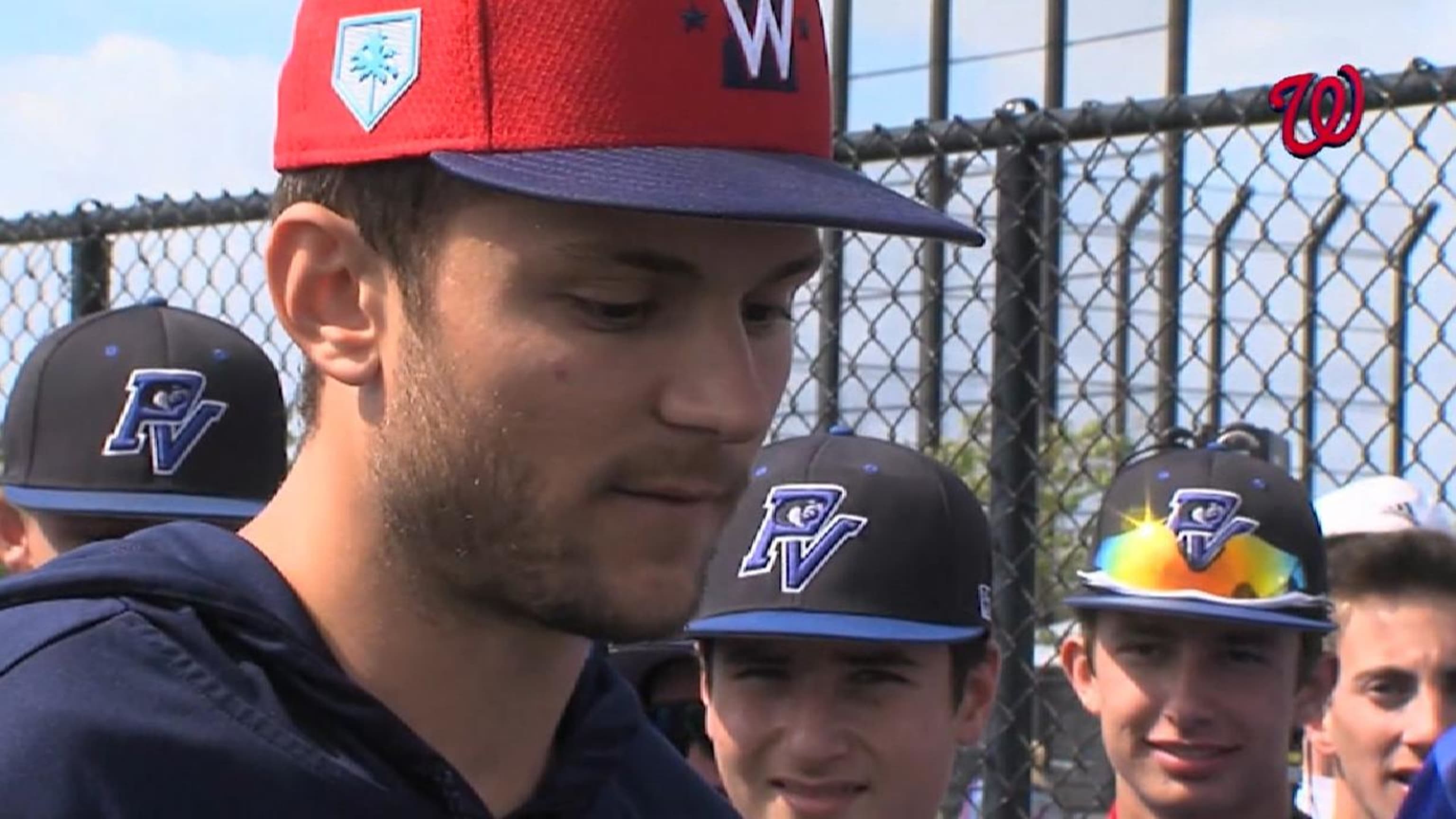 Trea Turner homers in front of old high school