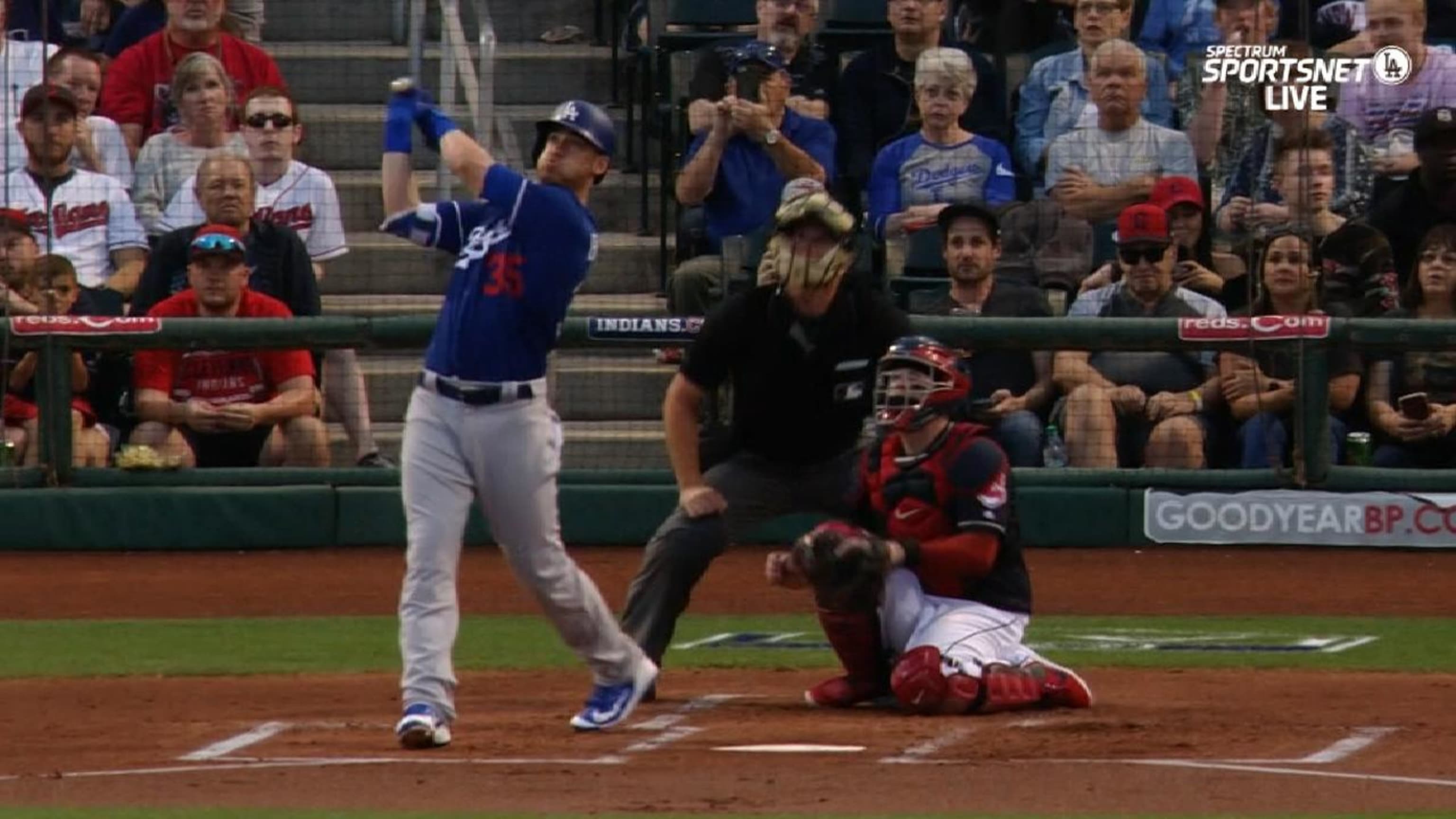 Cody Bellinger Hits His First Official Spring Training Home Run