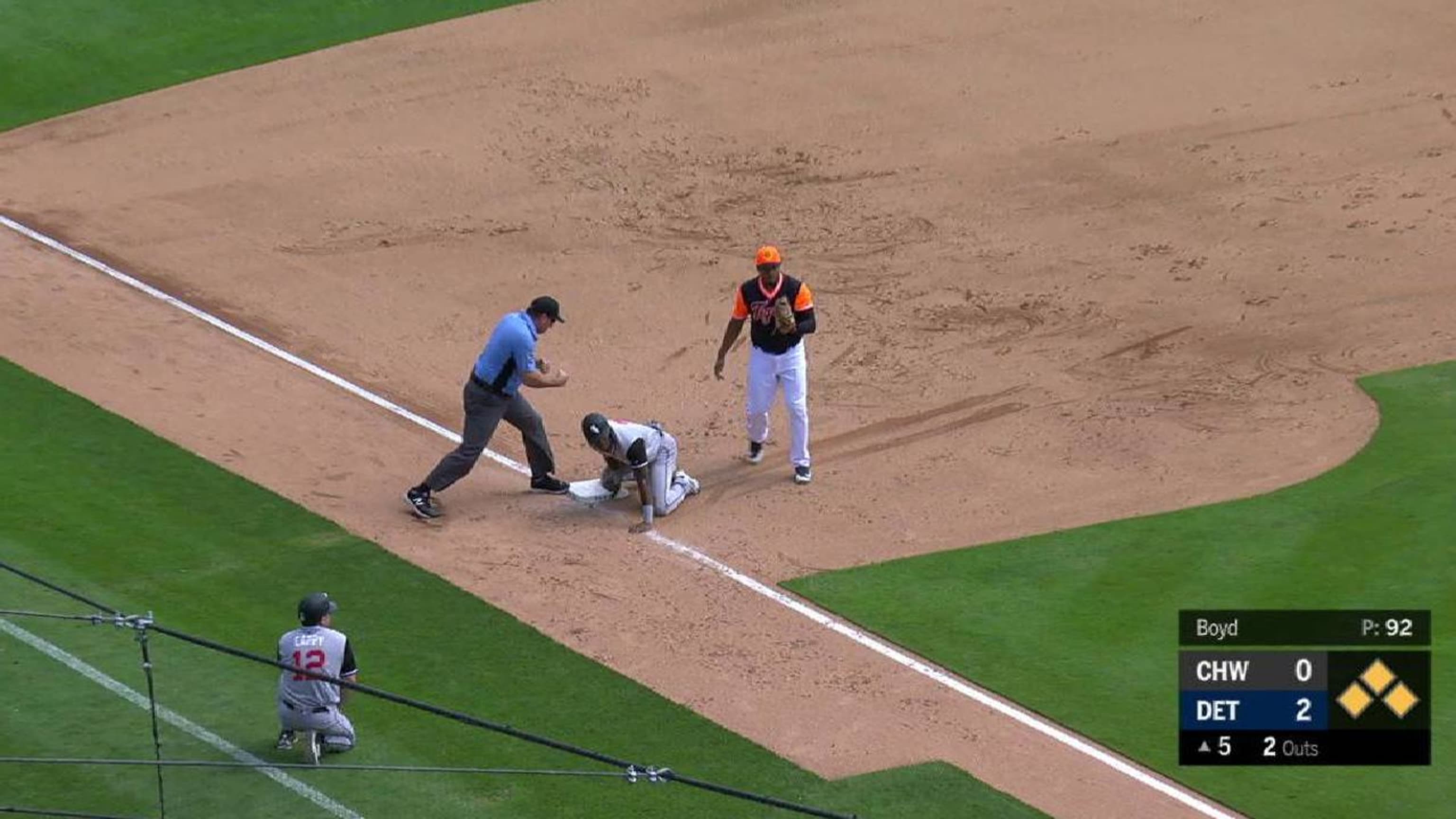 Gerber nabs Anderson, saves run