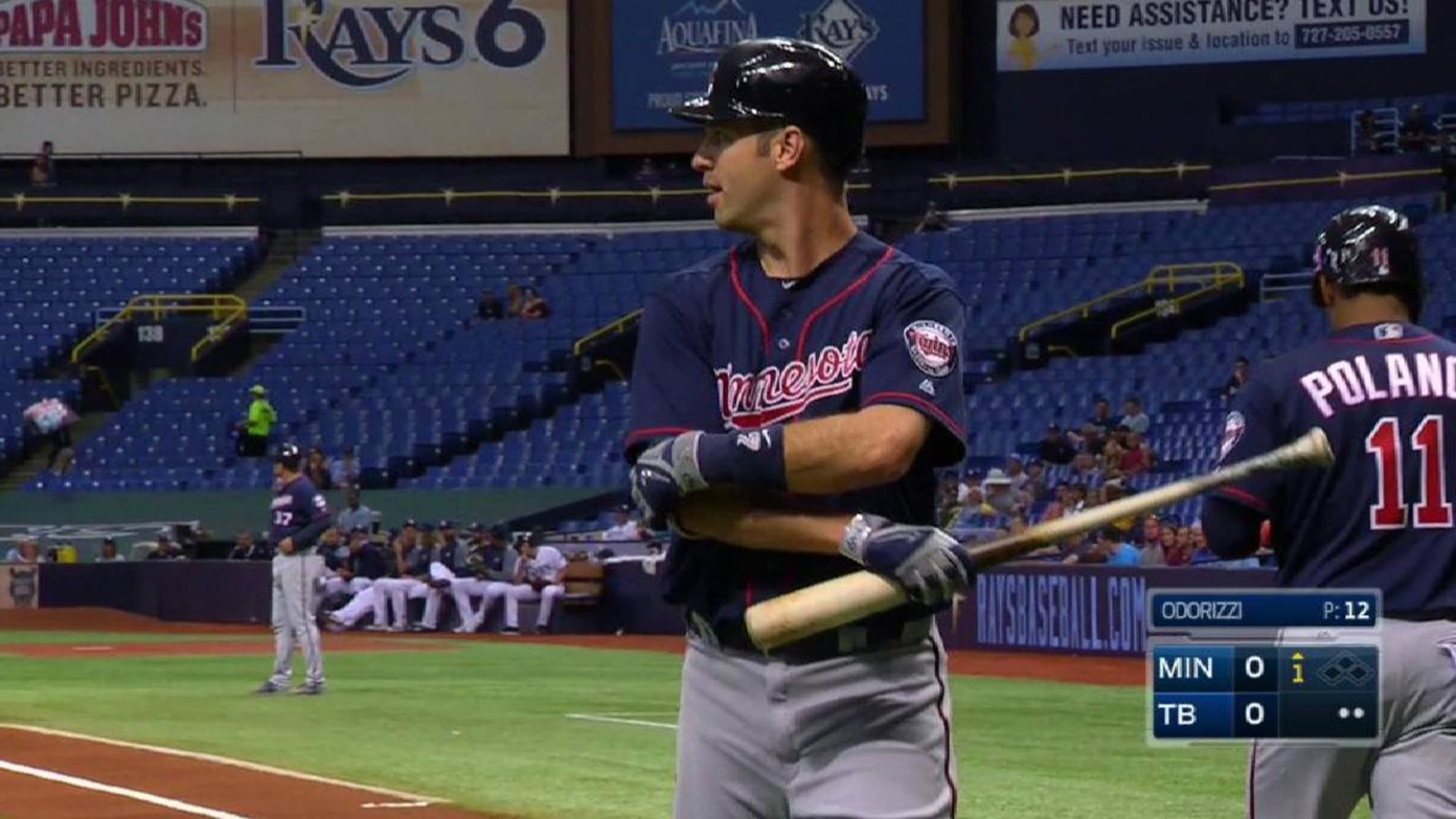 Odorizzi strikes out Mauer
