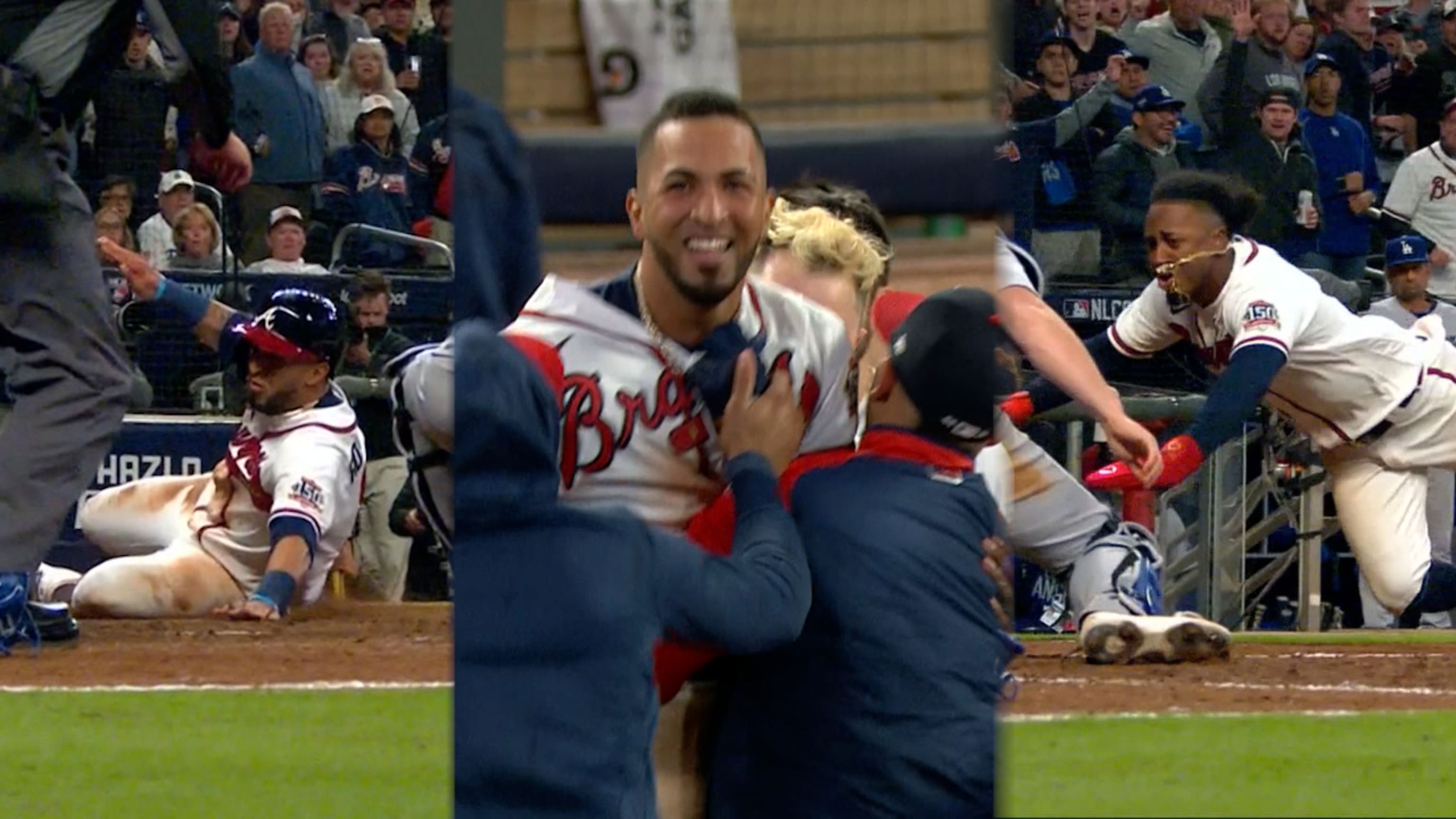 Braves vs. Dodgers score: Atlanta takes 2-0 NLCS lead as Eddie Rosario's  walk-off caps comeback win 