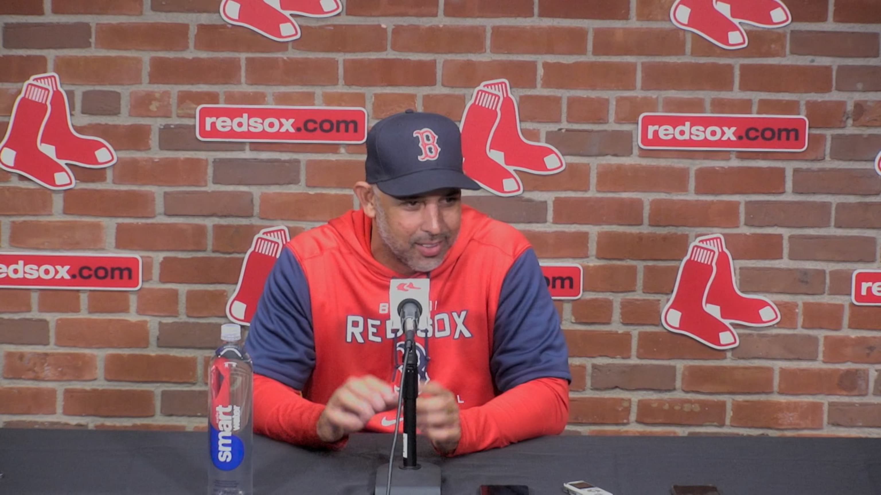 Alex Cora on the 3-0 win