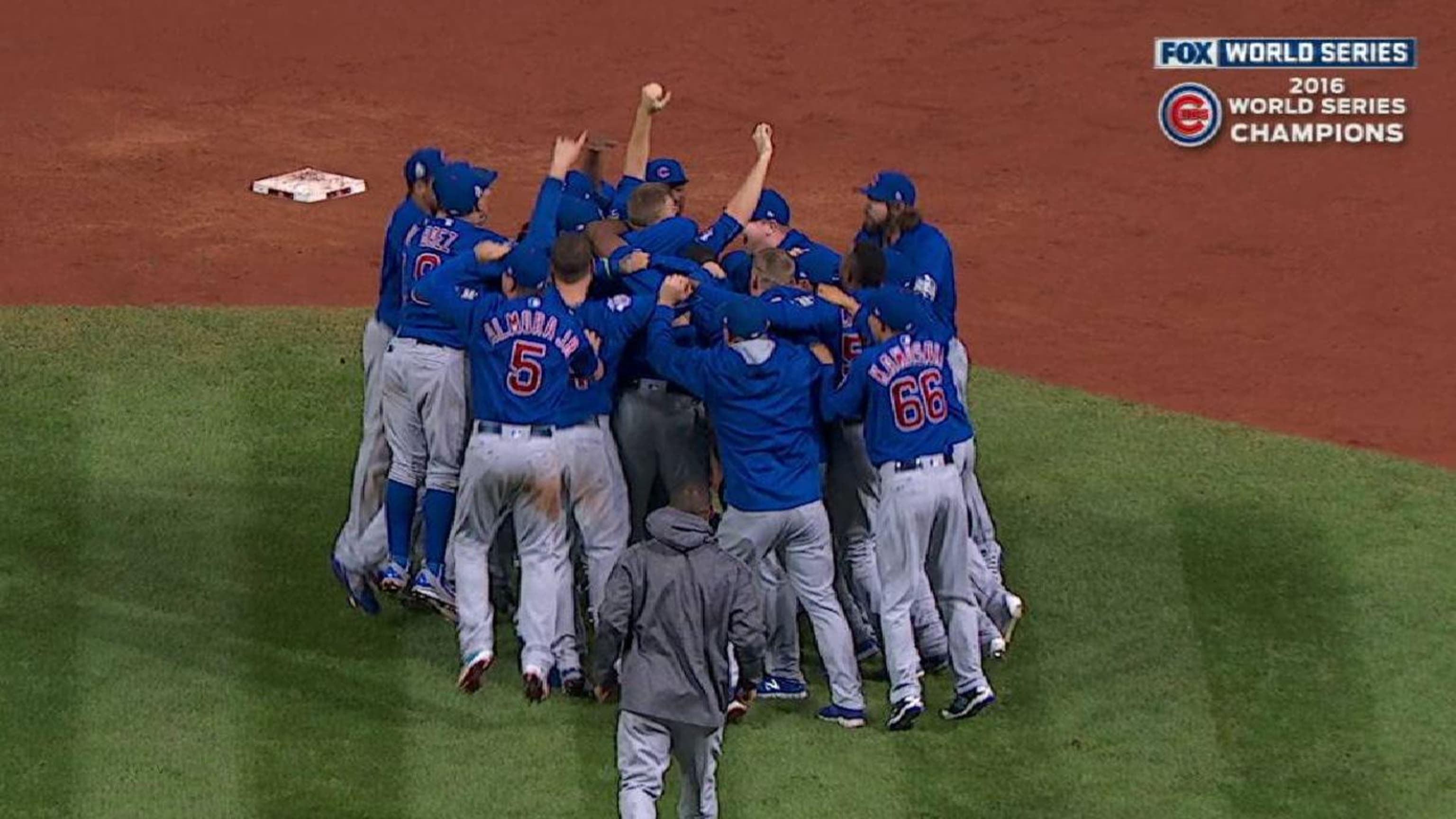 Watch the Cubs celebrate like they just won their first World