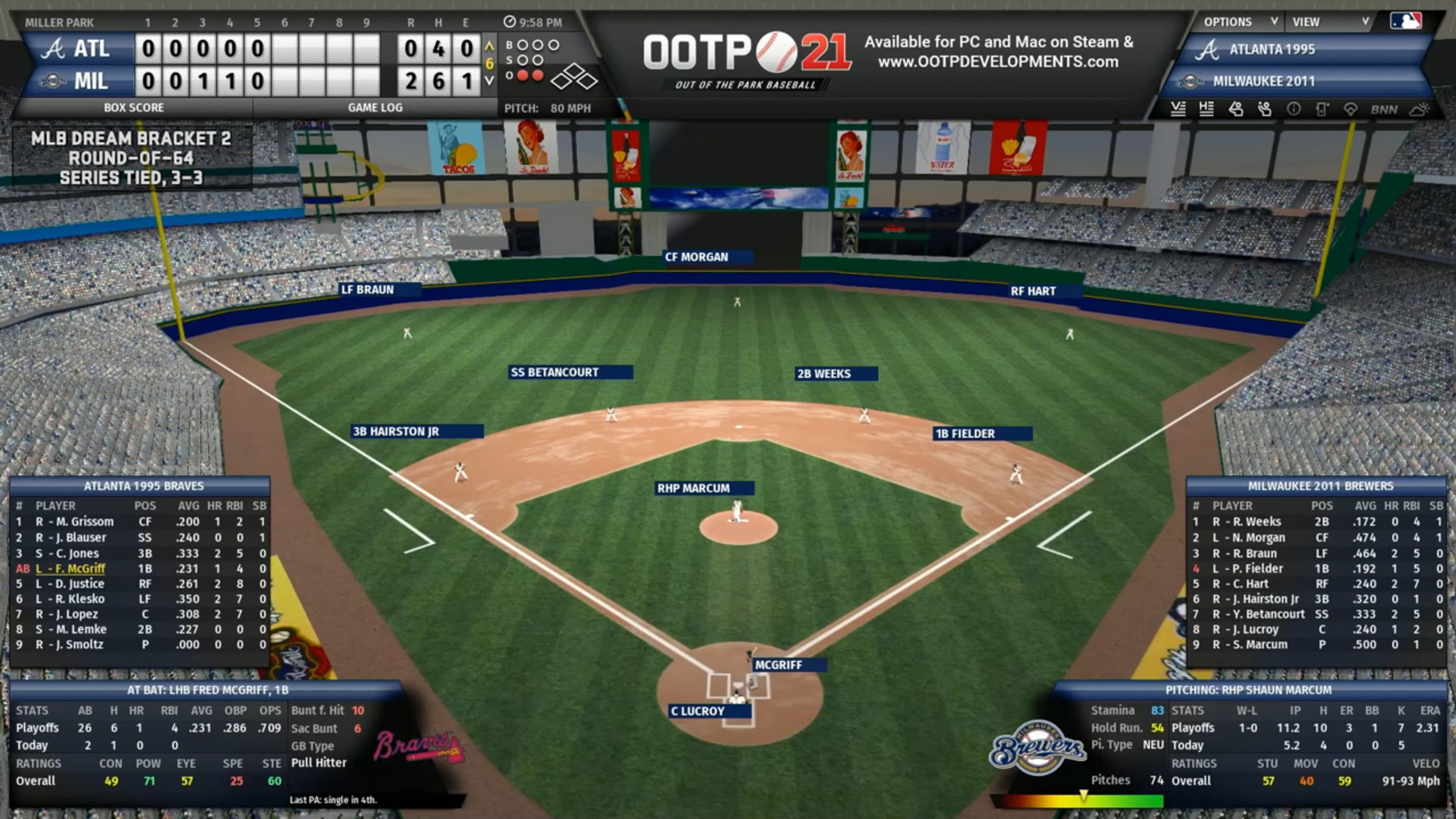 MLB Dream Bracket 2 previews and recaps