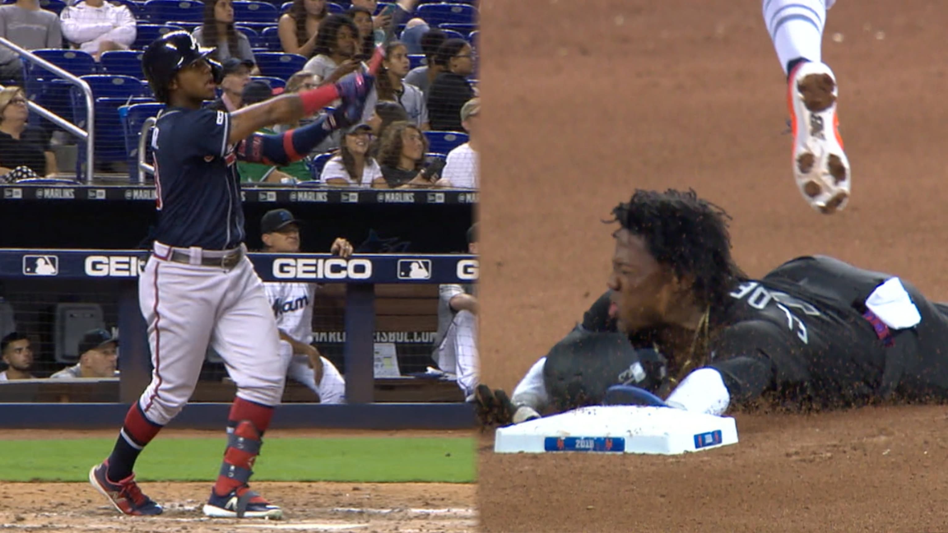 Acuna joins 30-HR, 30 SB club