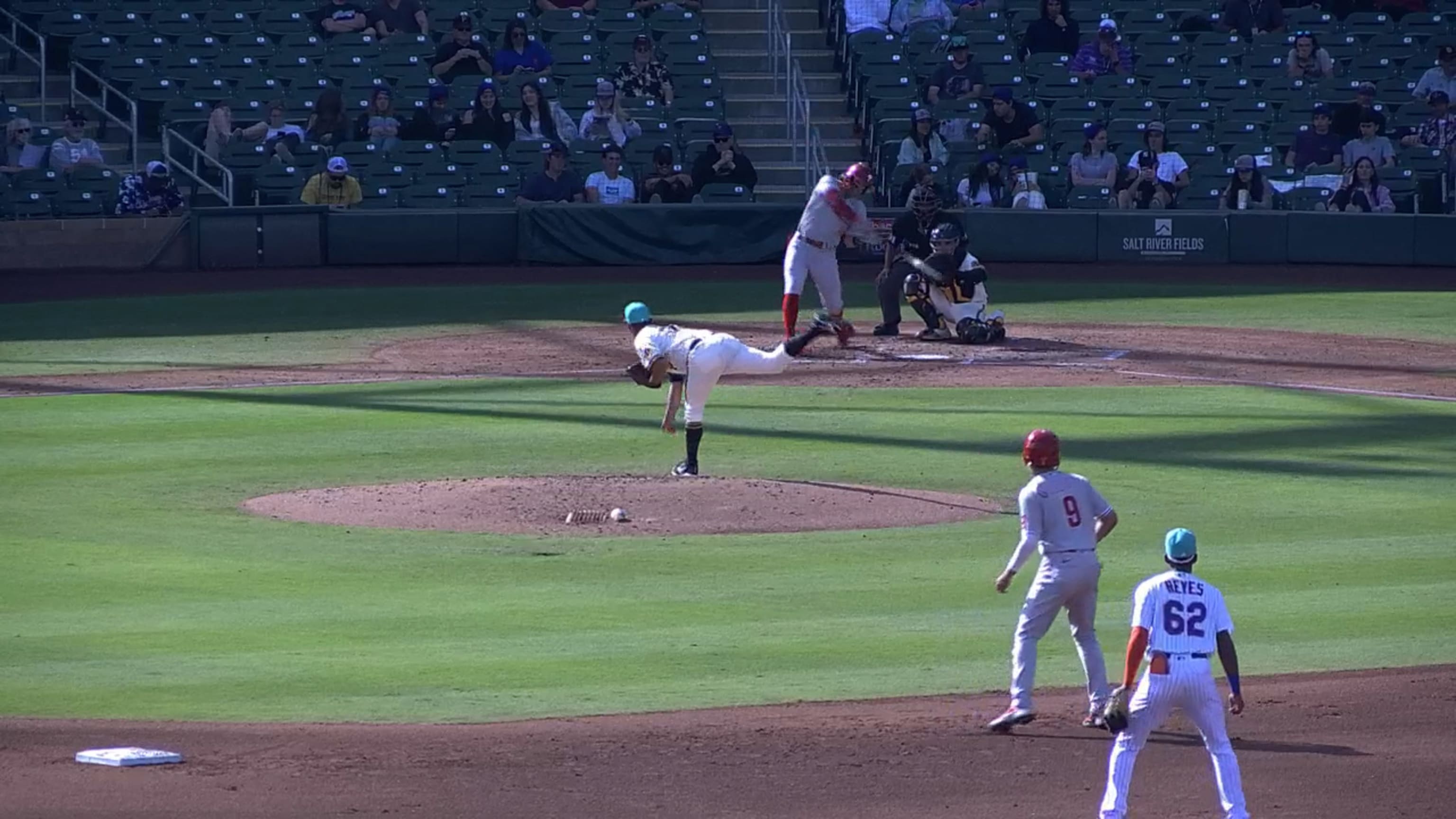 Bryson Stott's two-run double