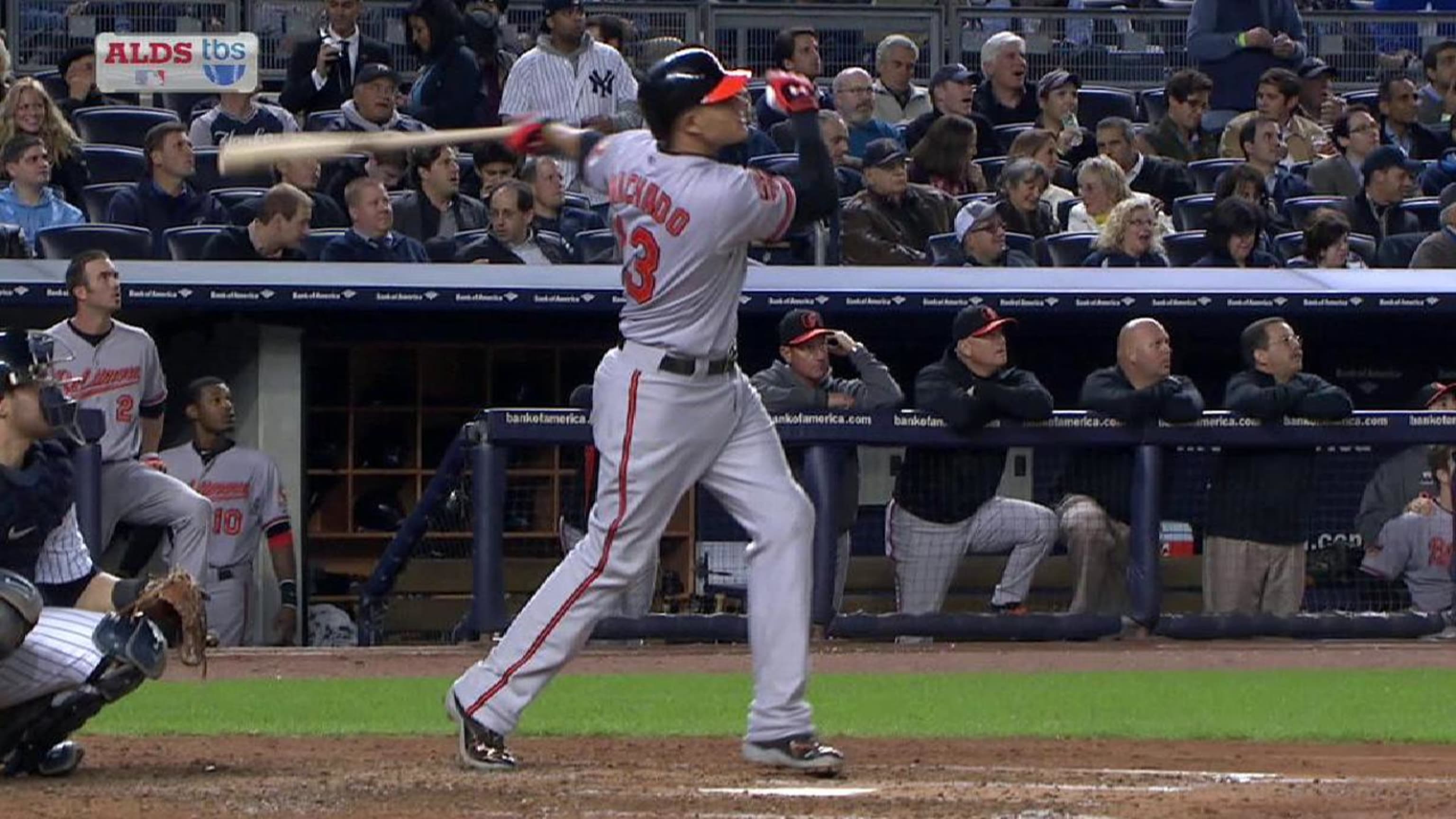 Machado's solo smash