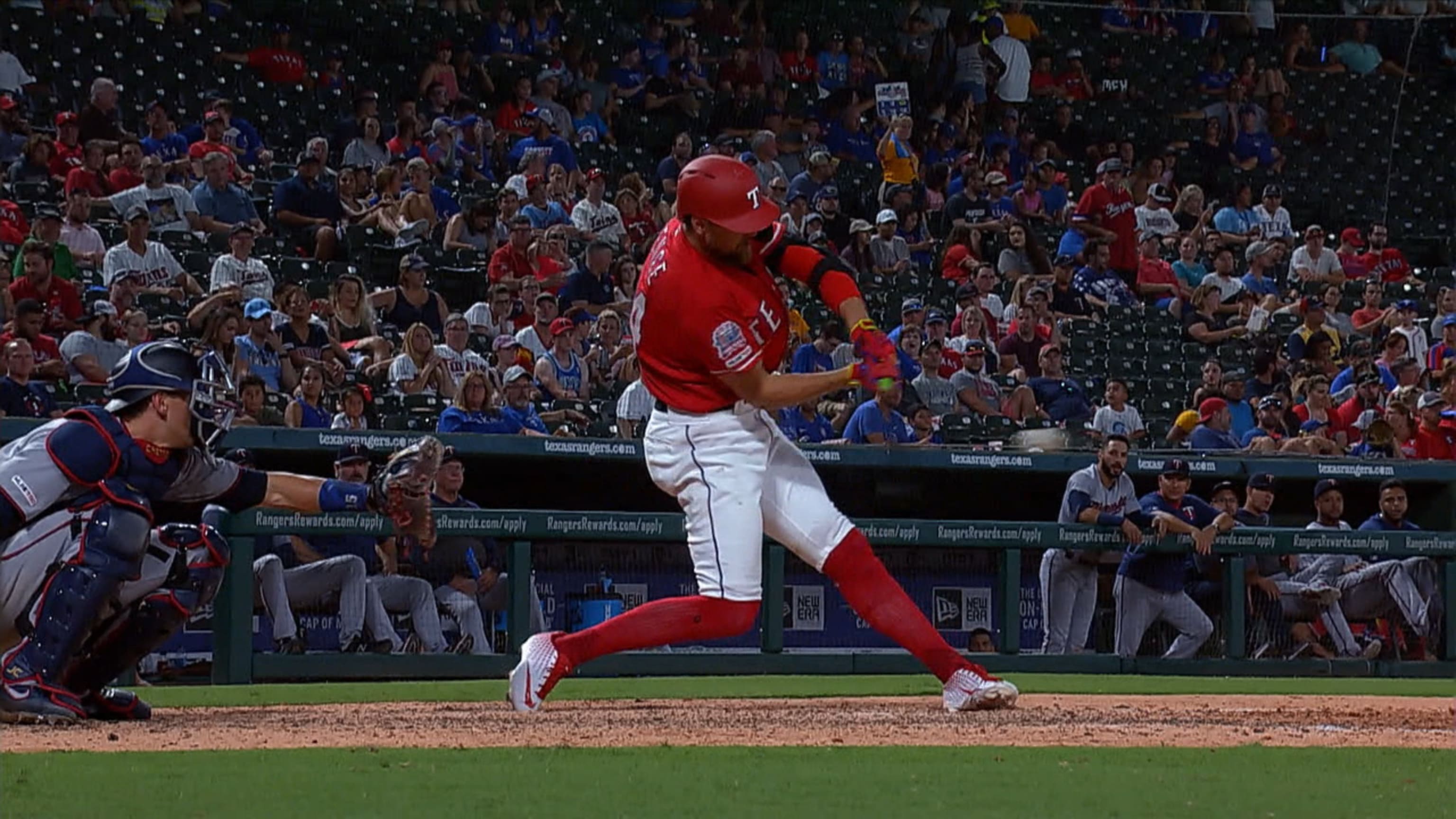 Pence's solo home run
