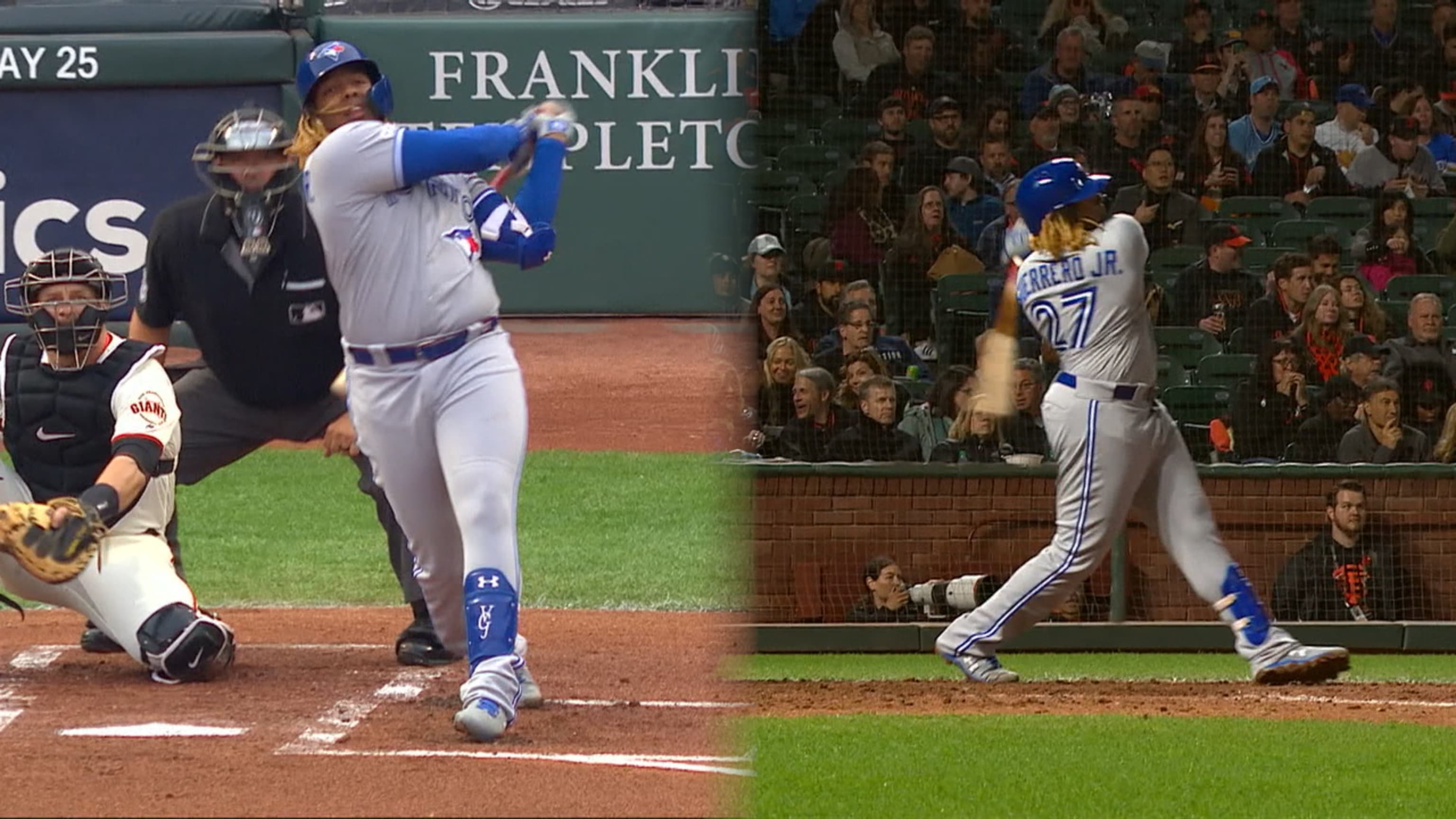 Vlad Jr. pega sus primeros 2 HR