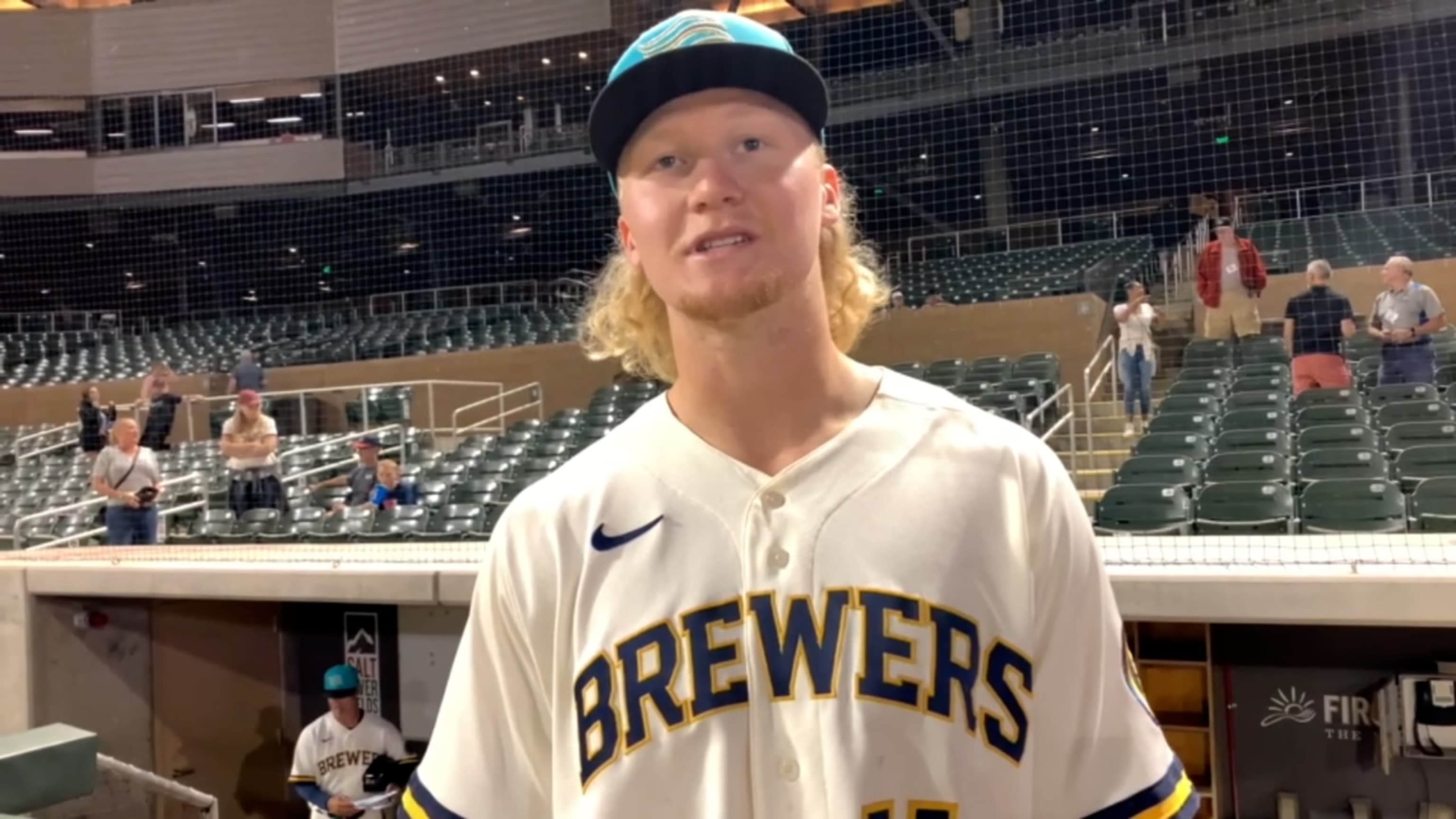 Joey Wiemer rising up ranks in Brewers' system