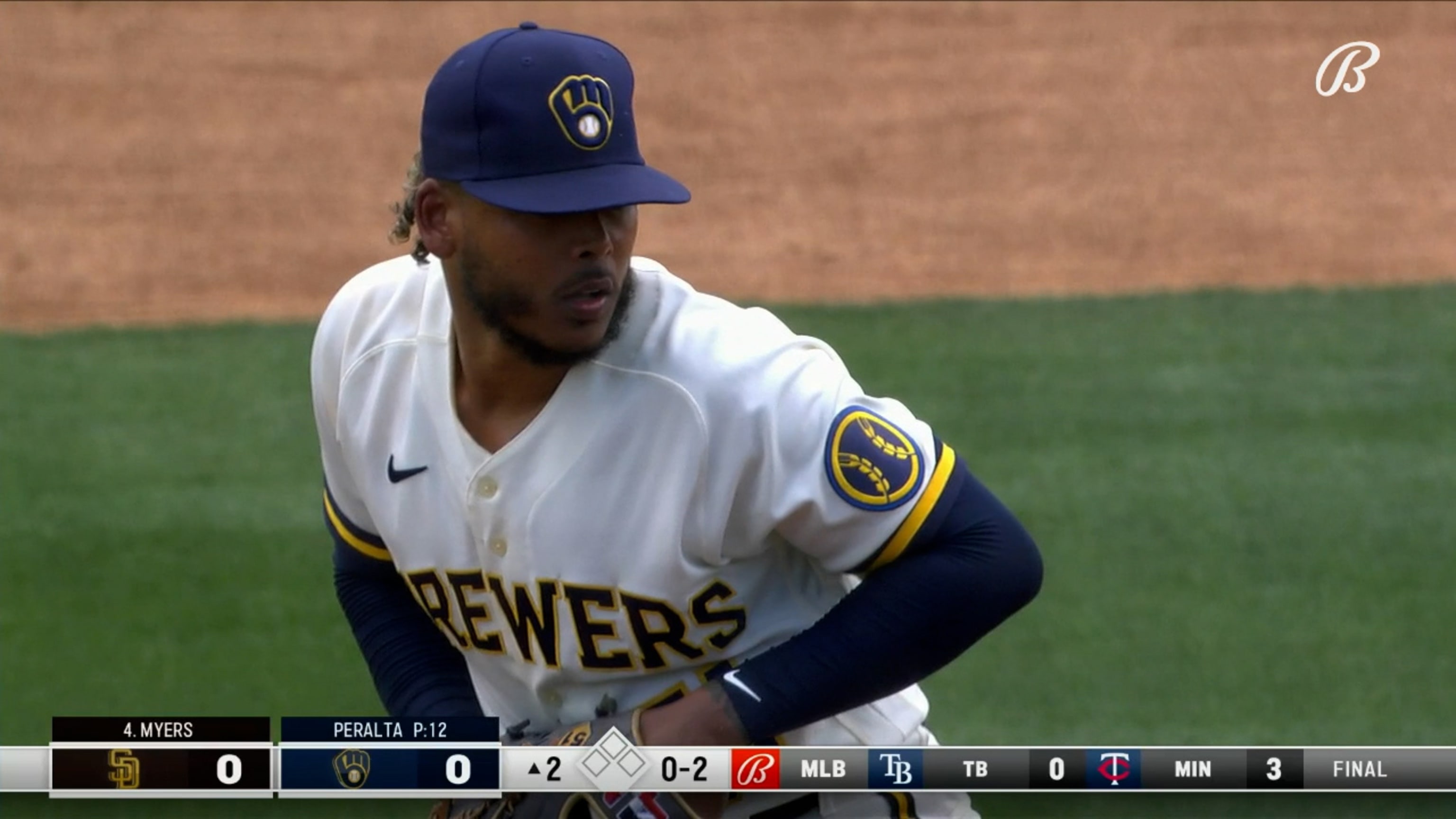 Freddy Peralta K's three in start