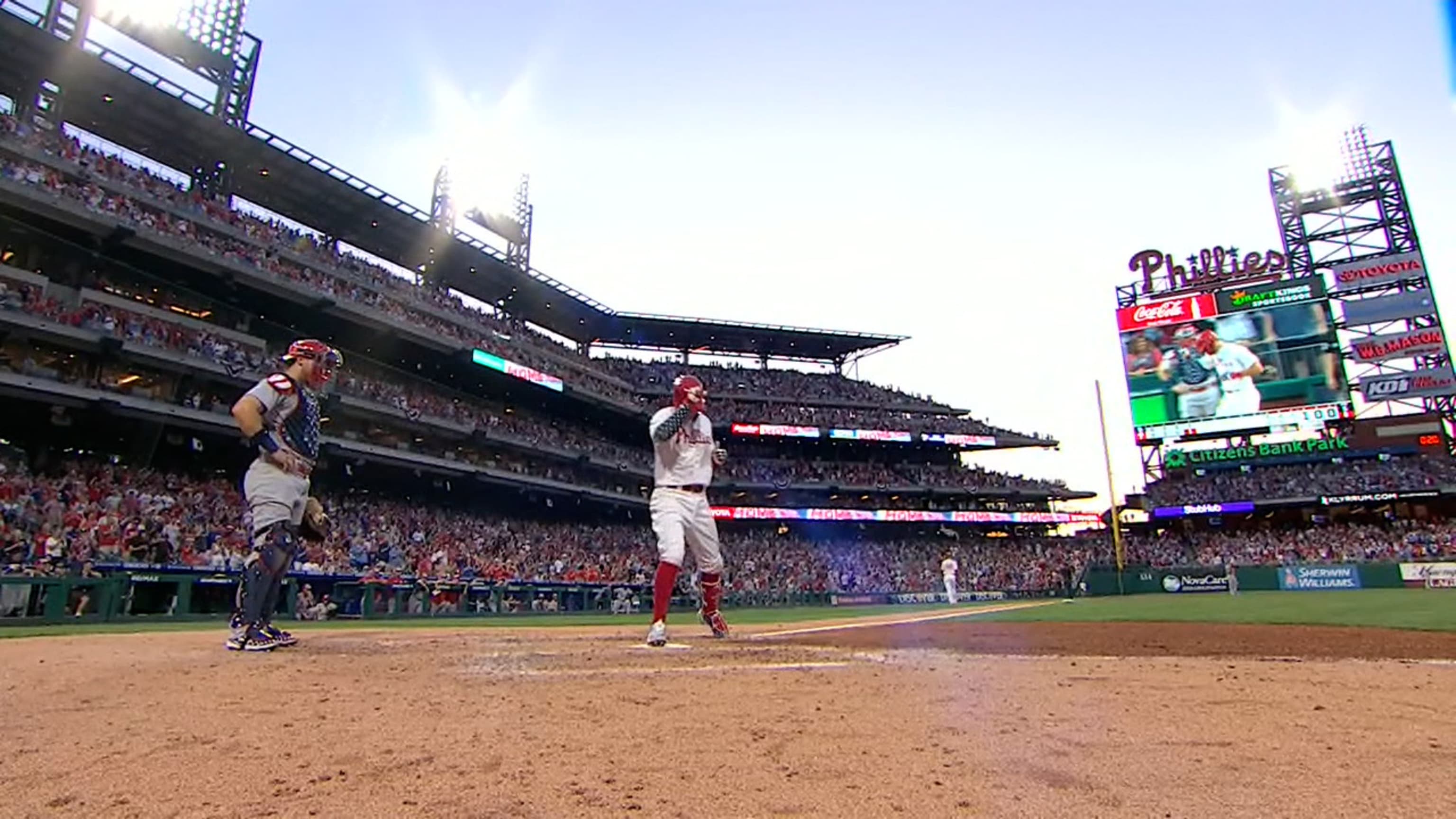 Rhys Hoskins was mic'd up back in a game with the Marlins, and he had