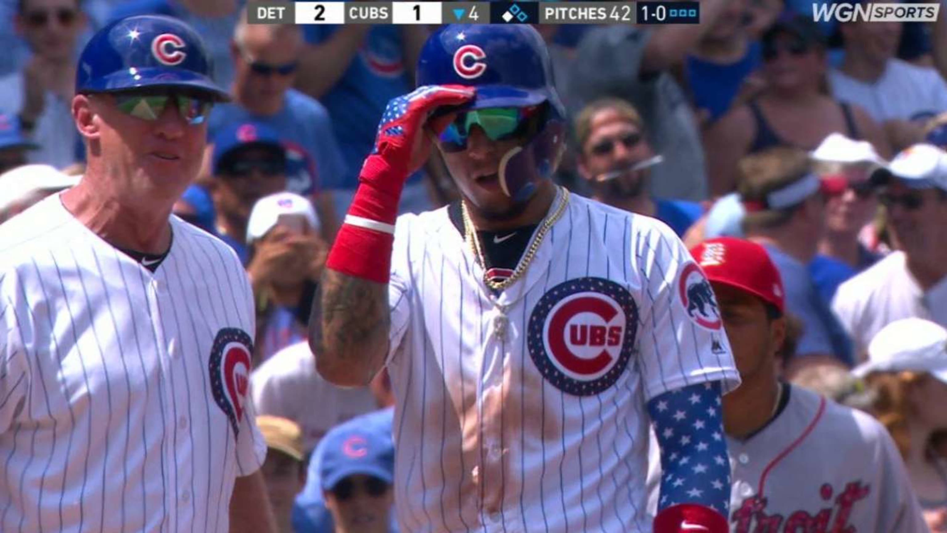 Sexy' steal of home by Javier Baez energizes Cubs during 6th