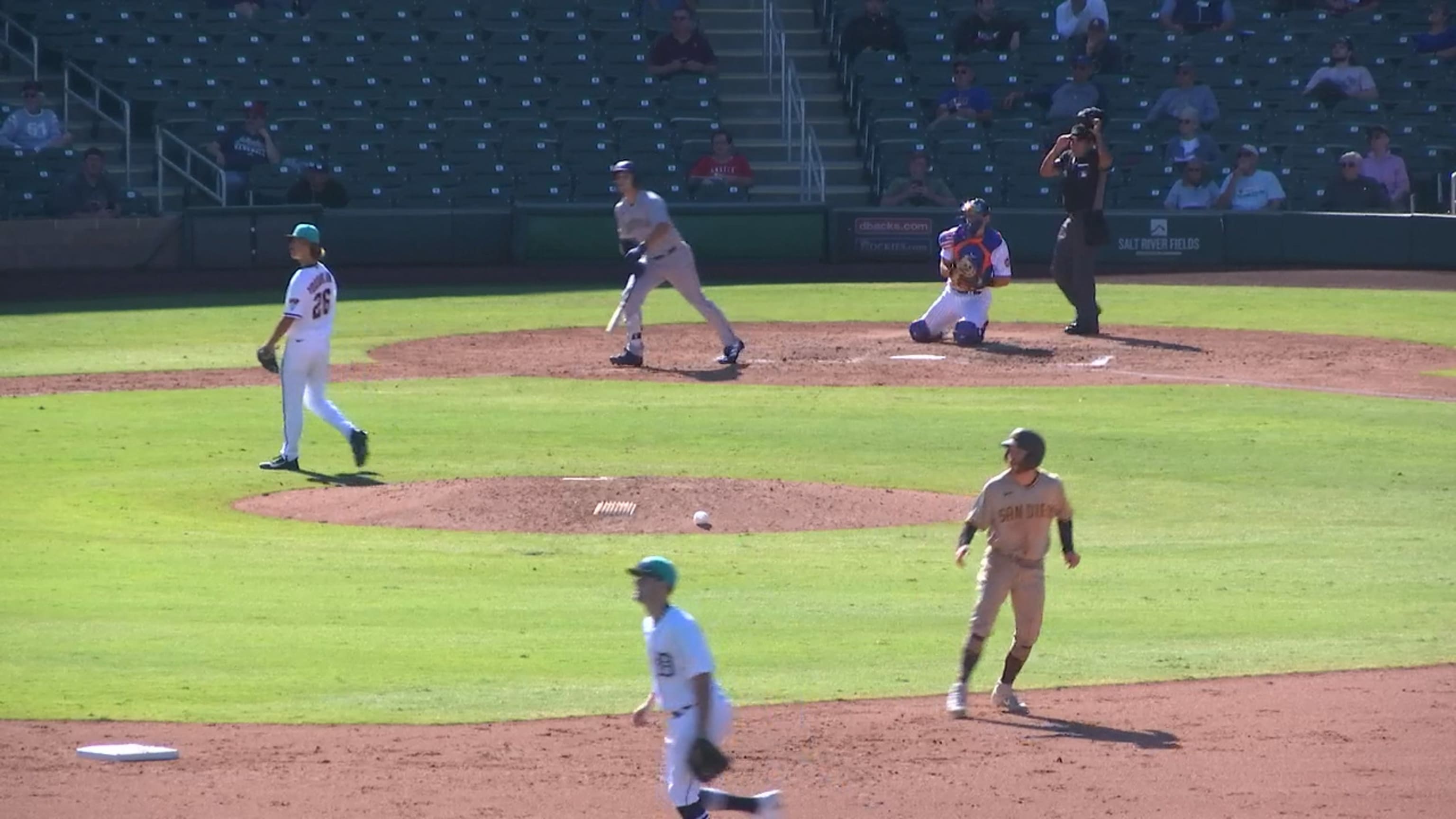 Zach DeLoach's three-run home run