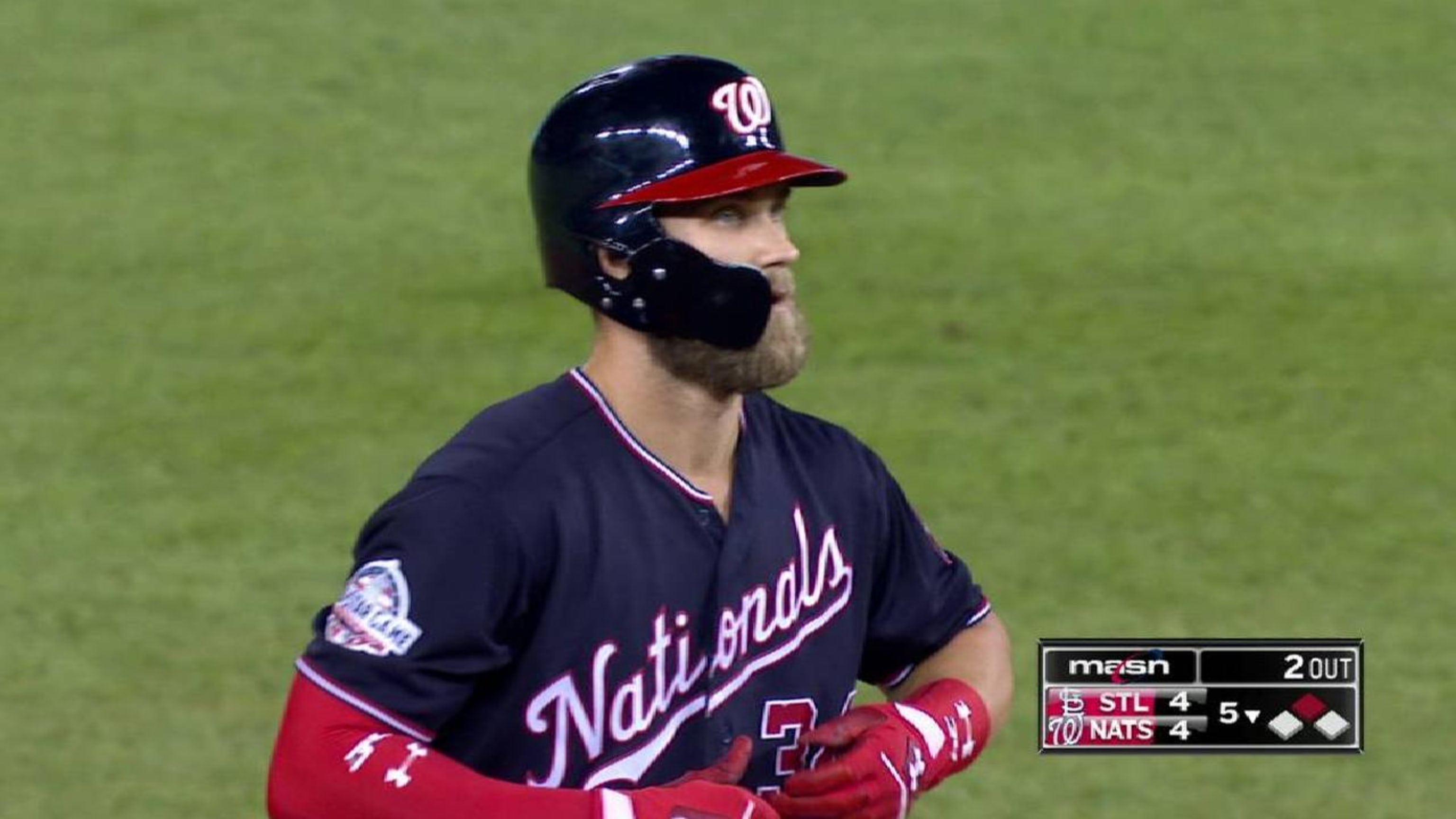 Harper's 2-run double