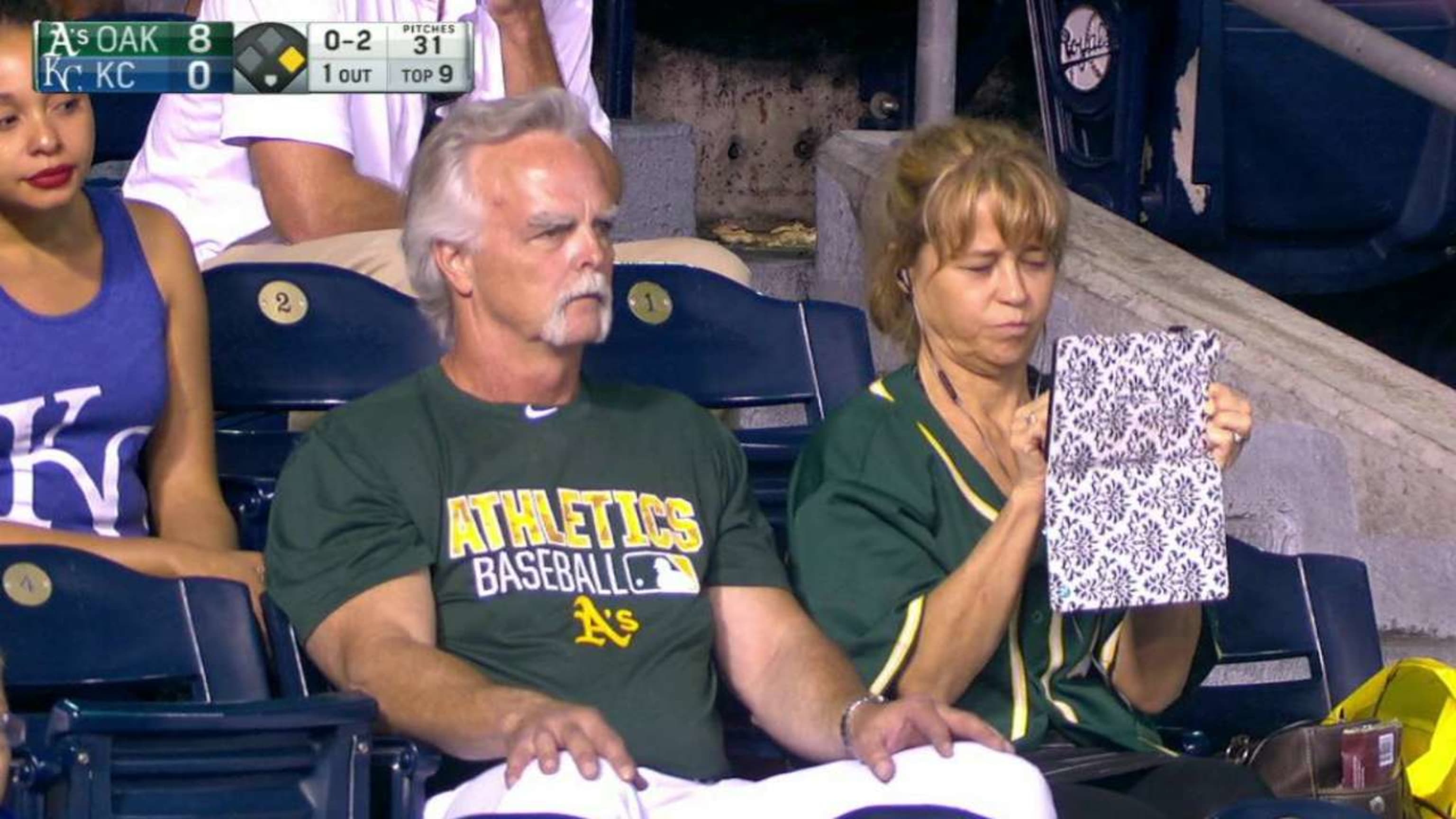 Focus, thy names are Mike and Mary Smolinski as they watched their 