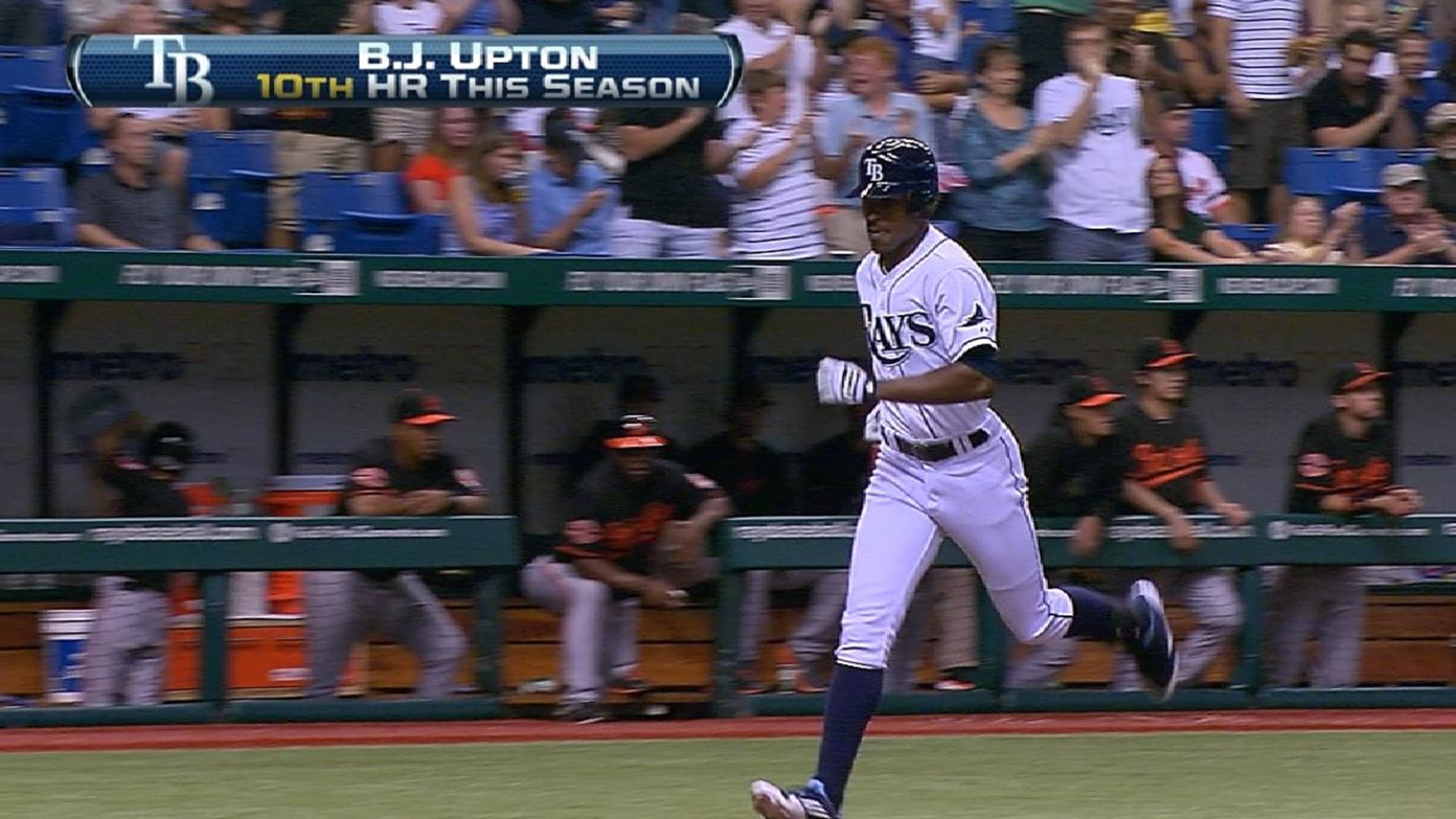 Justin Upton and Melvin Upton Jr.'s sibling rivalry peaked when they each  hit HR No. 100 on the same day